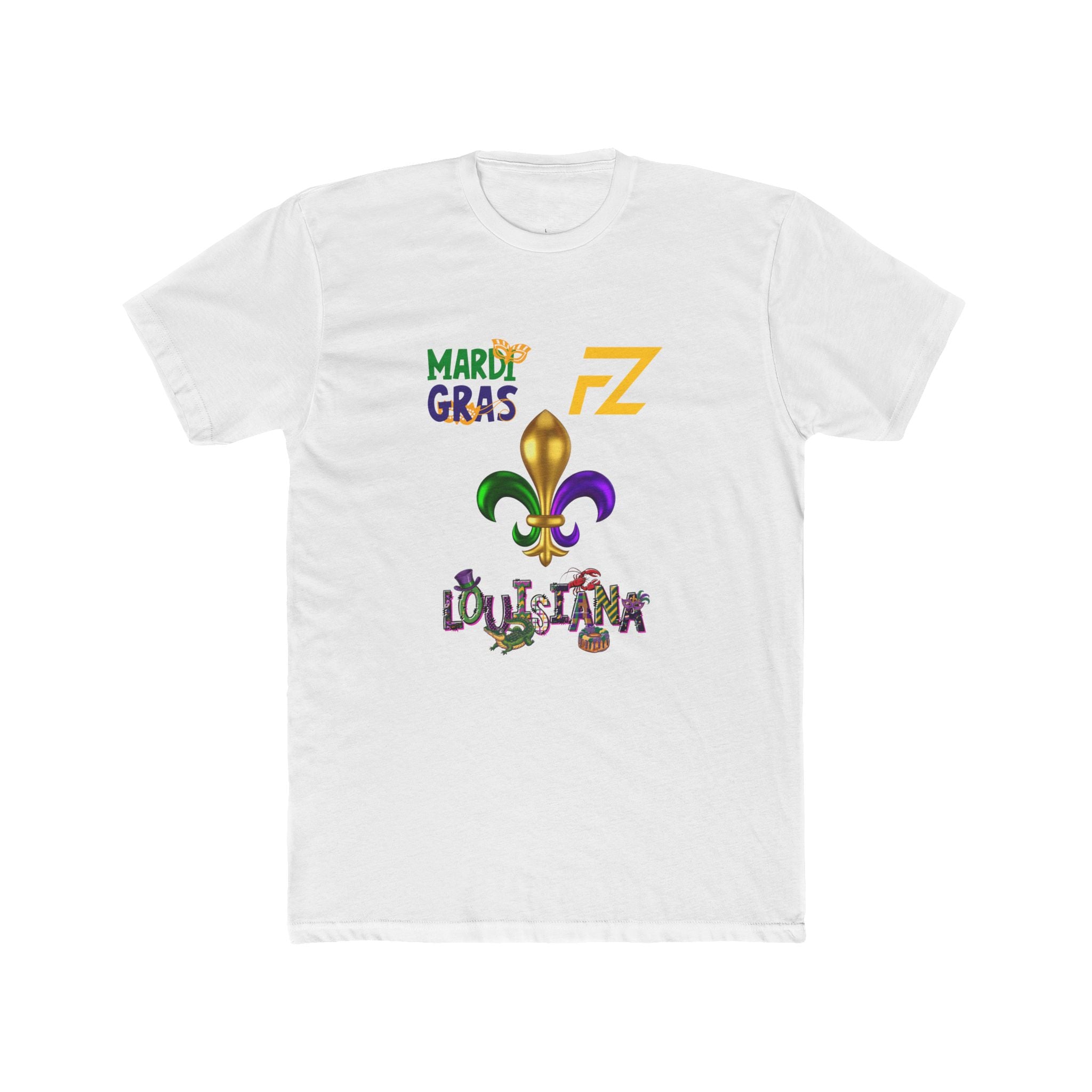 Louisiana MARDI GRAS FZ T‑Shirt