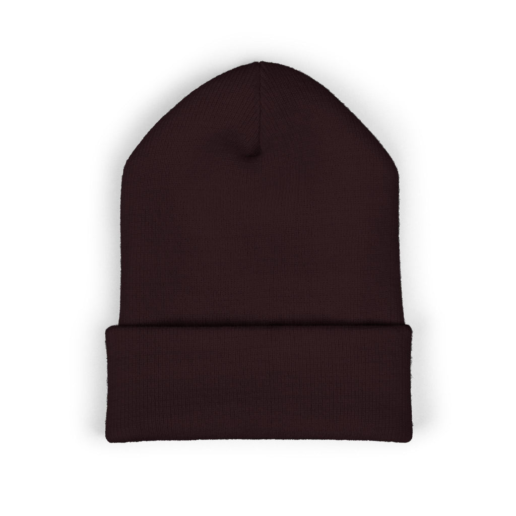 Embroidered "BINRICH" Classic Cuffed Beanie — Warm Knit Winter Hat