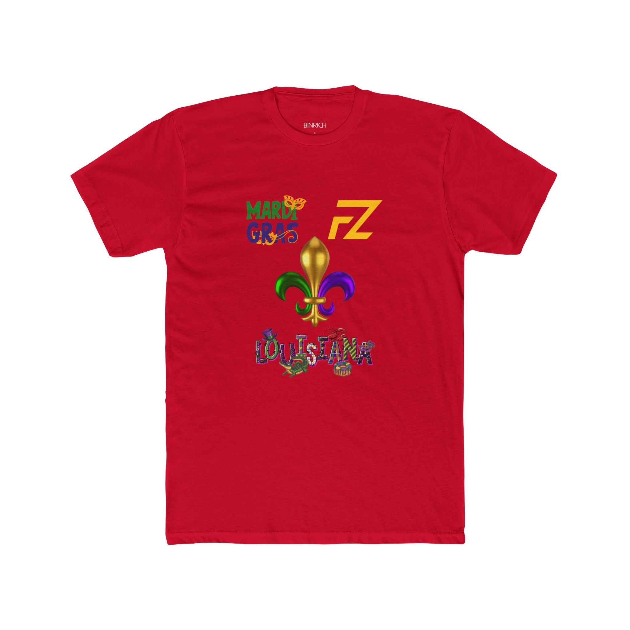 Louisiana MARDI GRAS FZ T‑Shirt