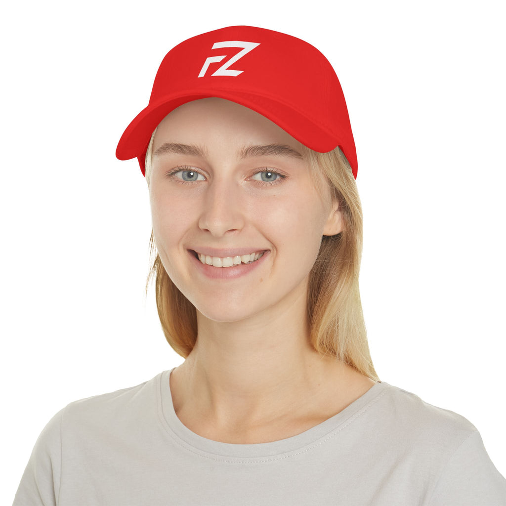 Low Profile Baseball Cap - Minimal 'FZ' Logo Hat | Casual Streetwear Snapback