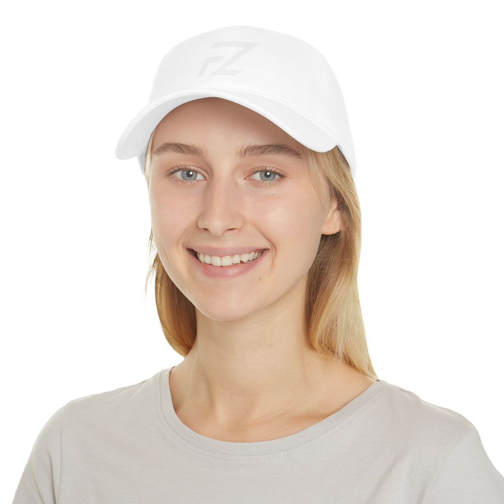 Low Profile Baseball Cap - Minimal 'FZ' Logo Hat | Casual Streetwear Snapback