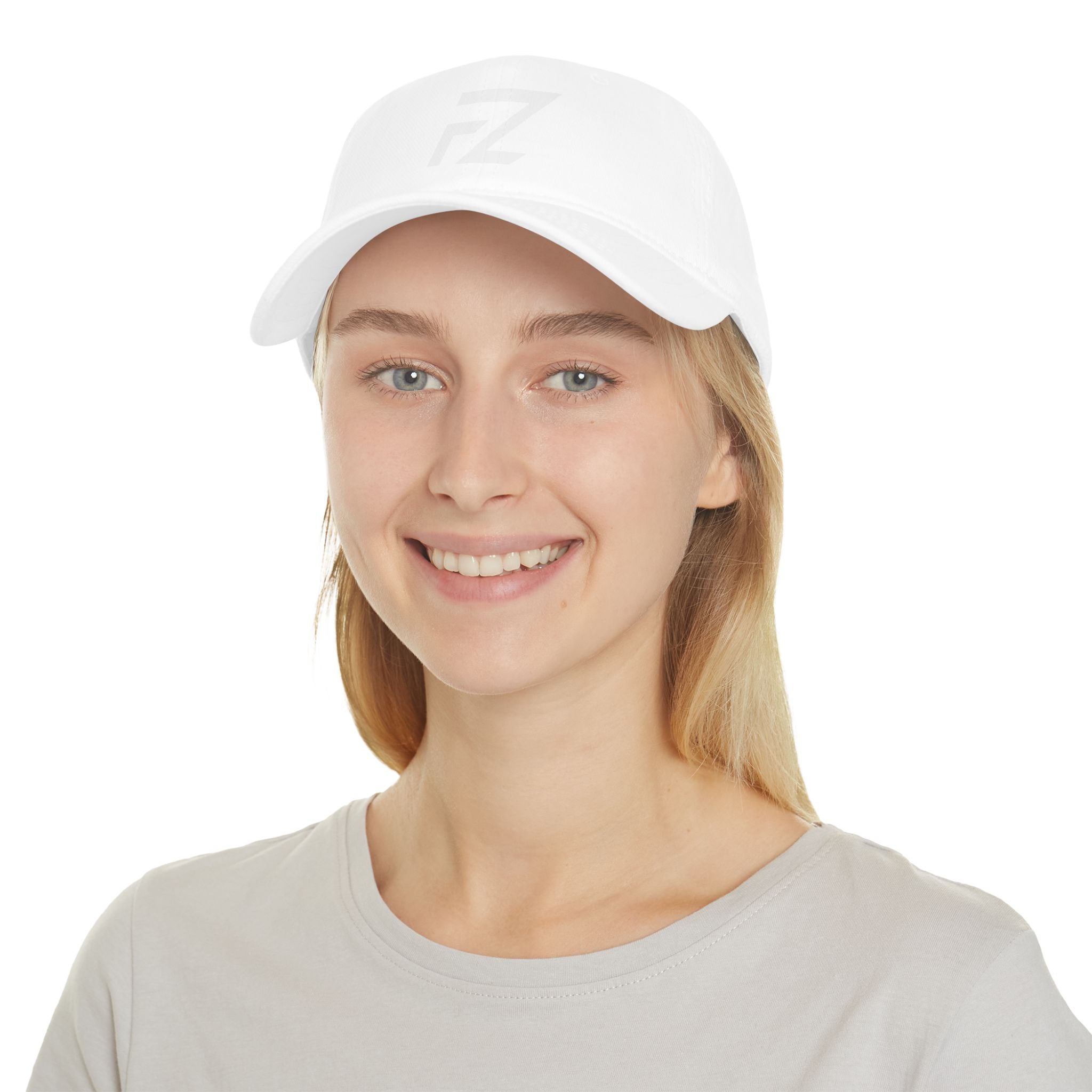 Low Profile Baseball Cap - Minimal 'FZ' Logo Hat | Casual Streetwear Snapback