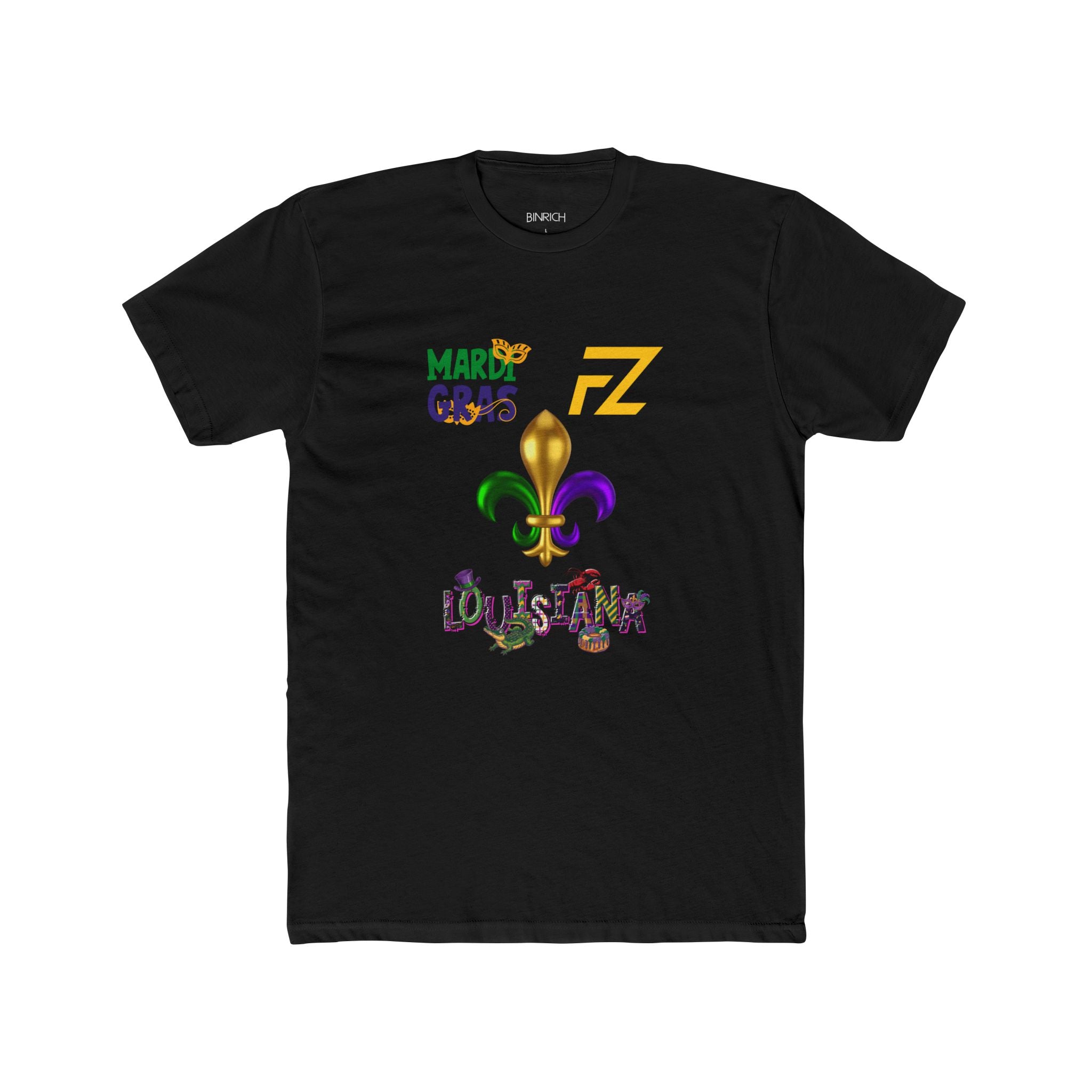 Louisiana MARDI GRAS FZ T‑Shirt