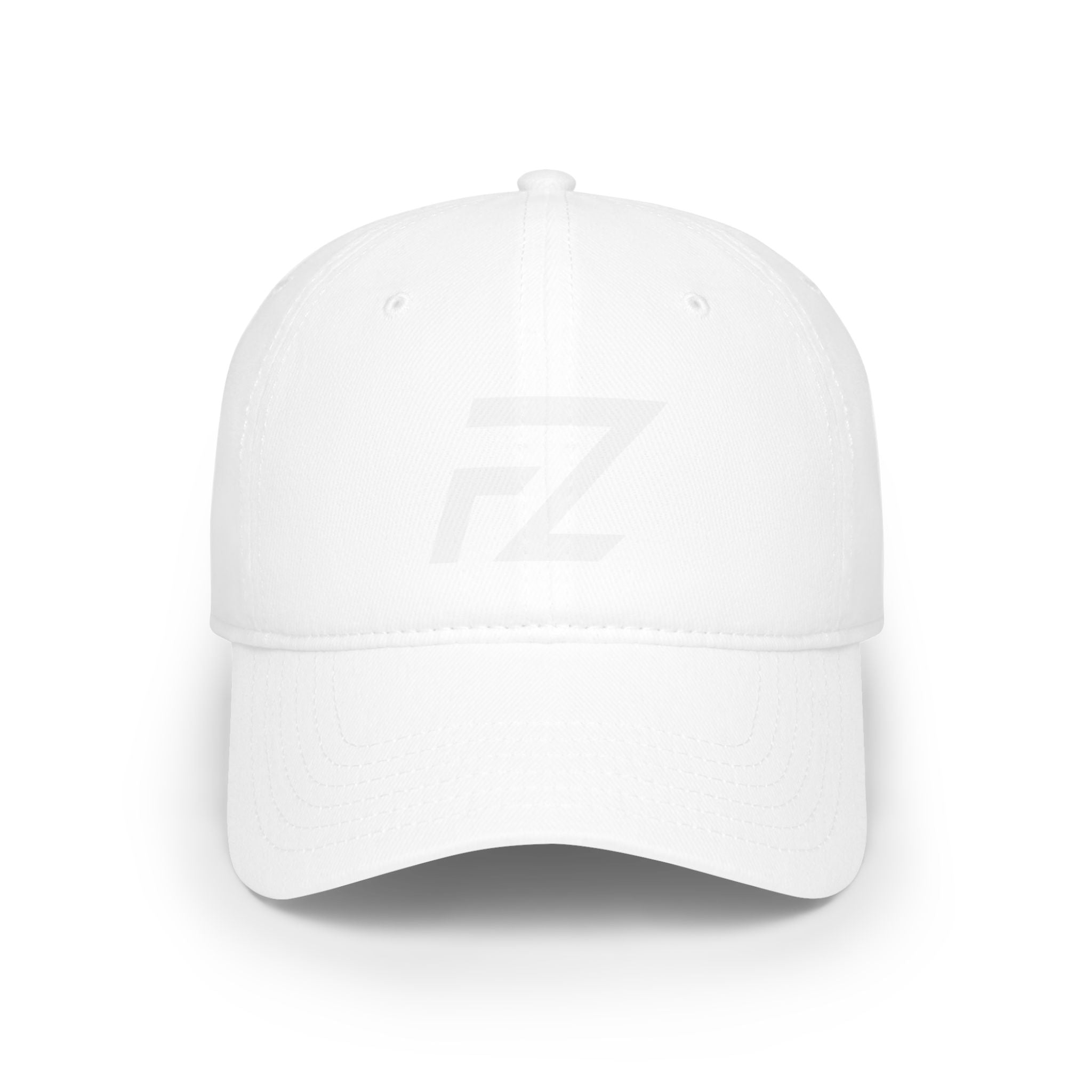 Low Profile Baseball Cap - Minimal 'FZ' Logo Hat | Casual Streetwear Snapback