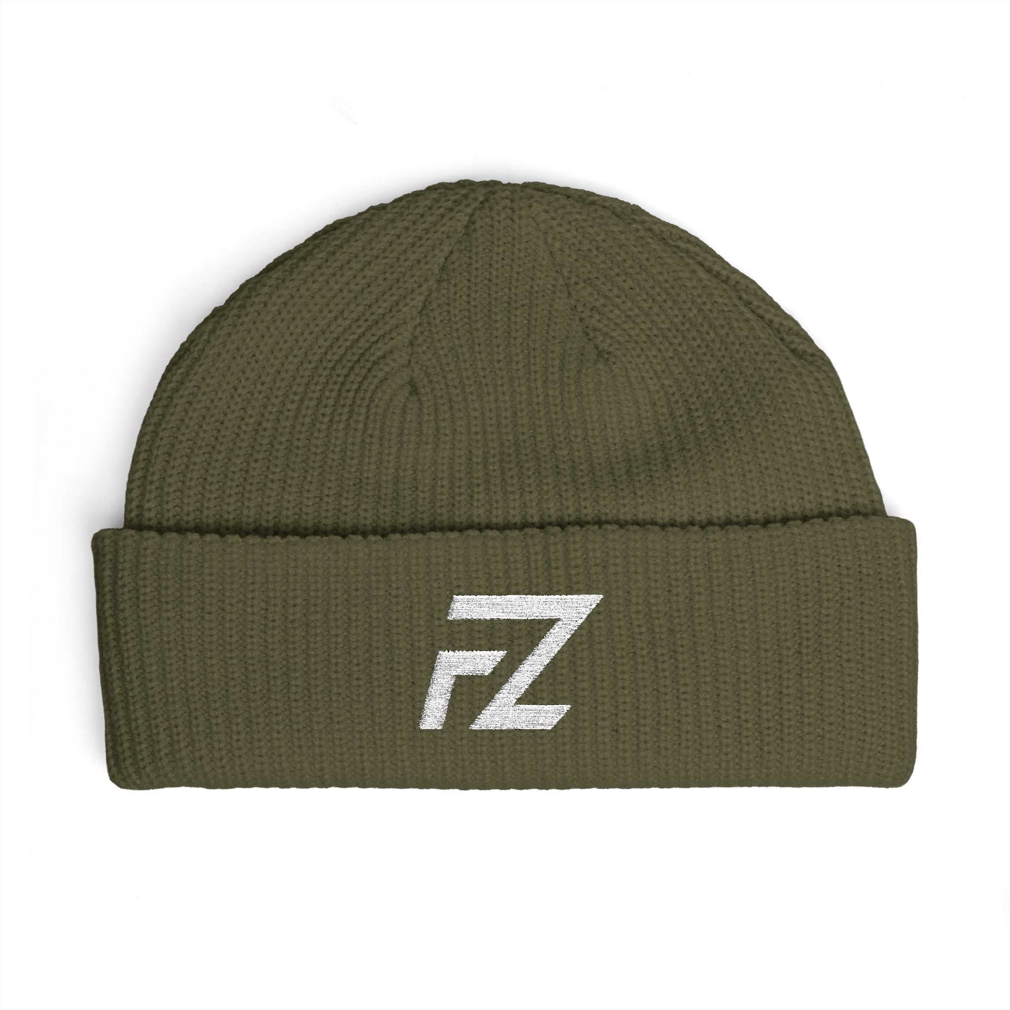 Cuffed Beanie with FZ Logo — Knit Winter Hat for Streetwear & Casual Wear