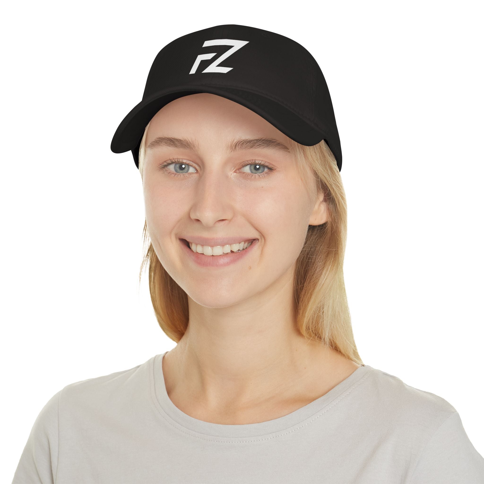 Low Profile Baseball Cap - Minimal 'FZ' Logo Hat | Casual Streetwear Snapback