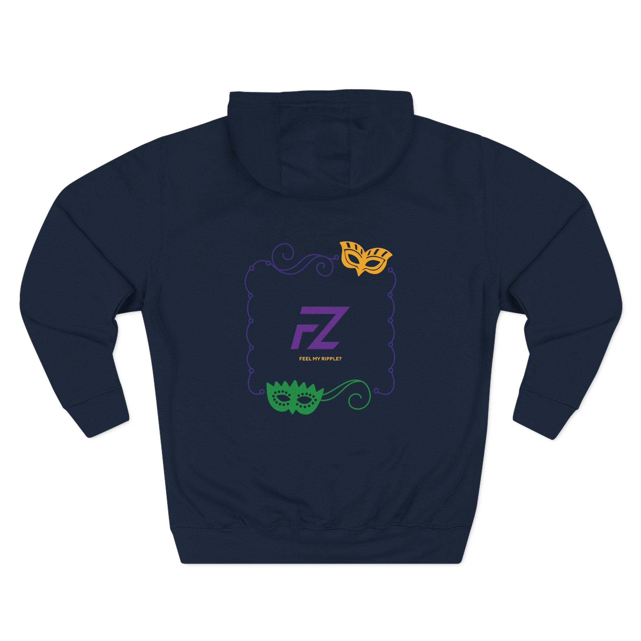 MARDI GRAS 2026 "FEEL MY RIPPLE?" HOODIE
