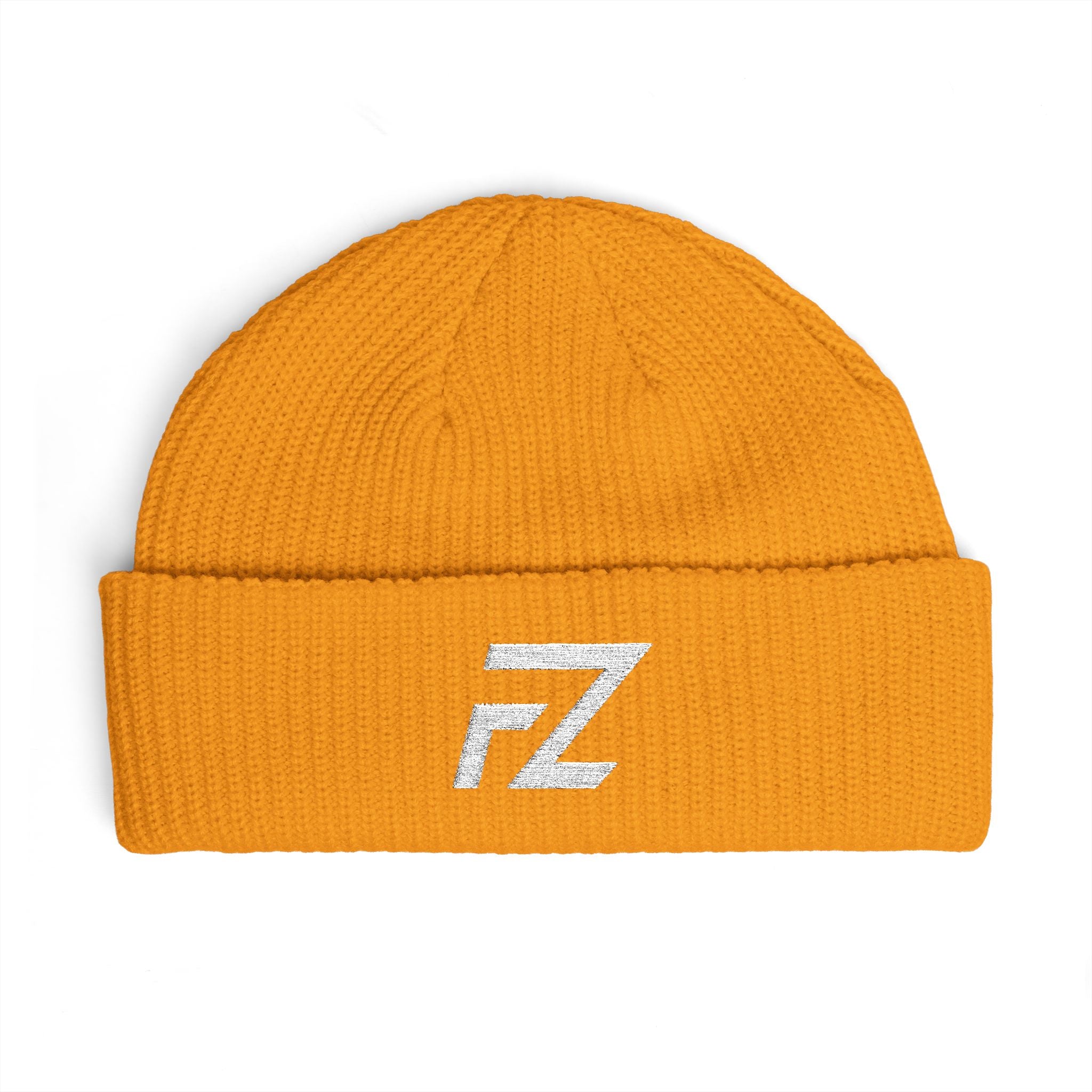 Cuffed Beanie with FZ Logo — Knit Winter Hat for Streetwear & Casual Wear