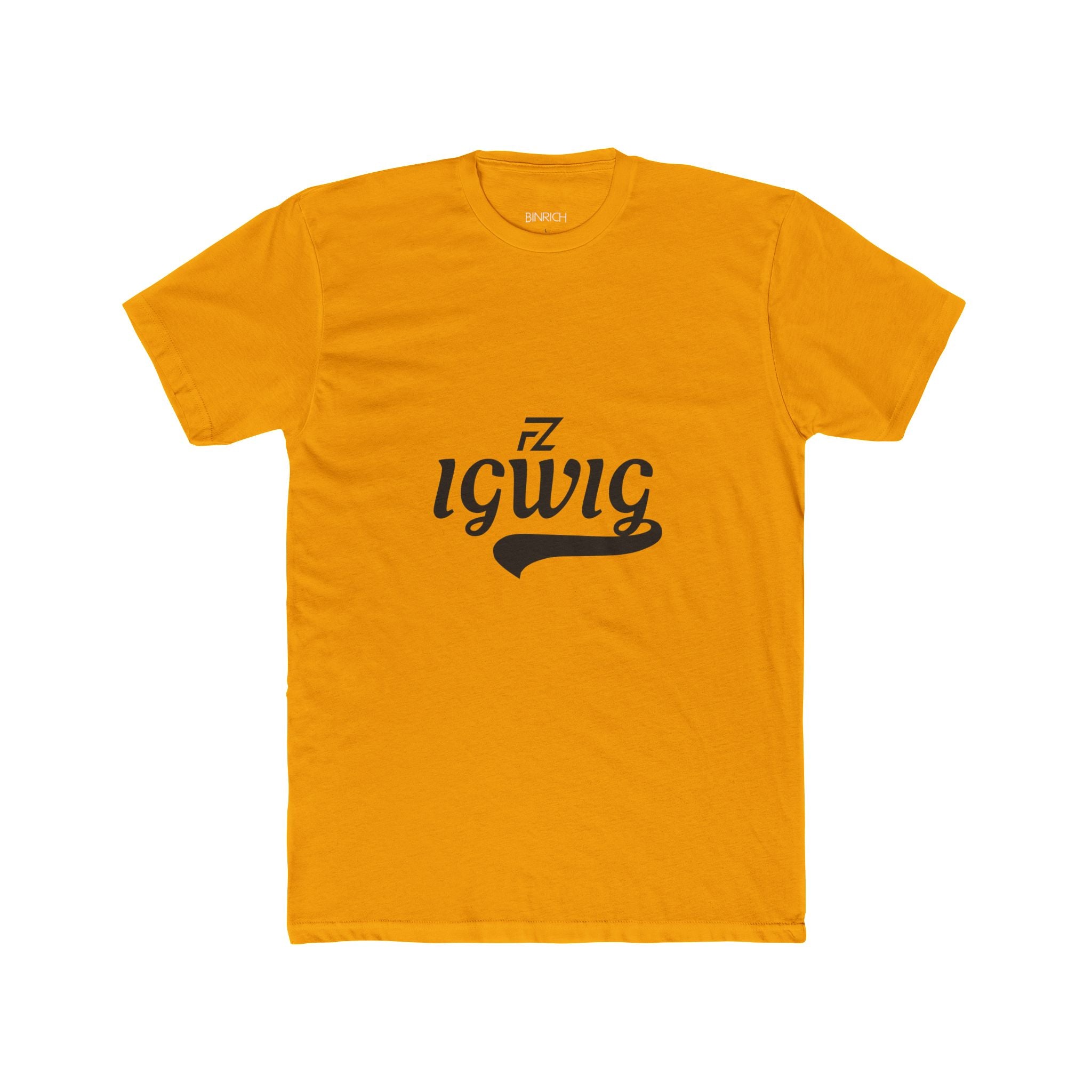 FZ - IGWIG Crew Tee — Retro Script “living” Graphic T‑Shirt