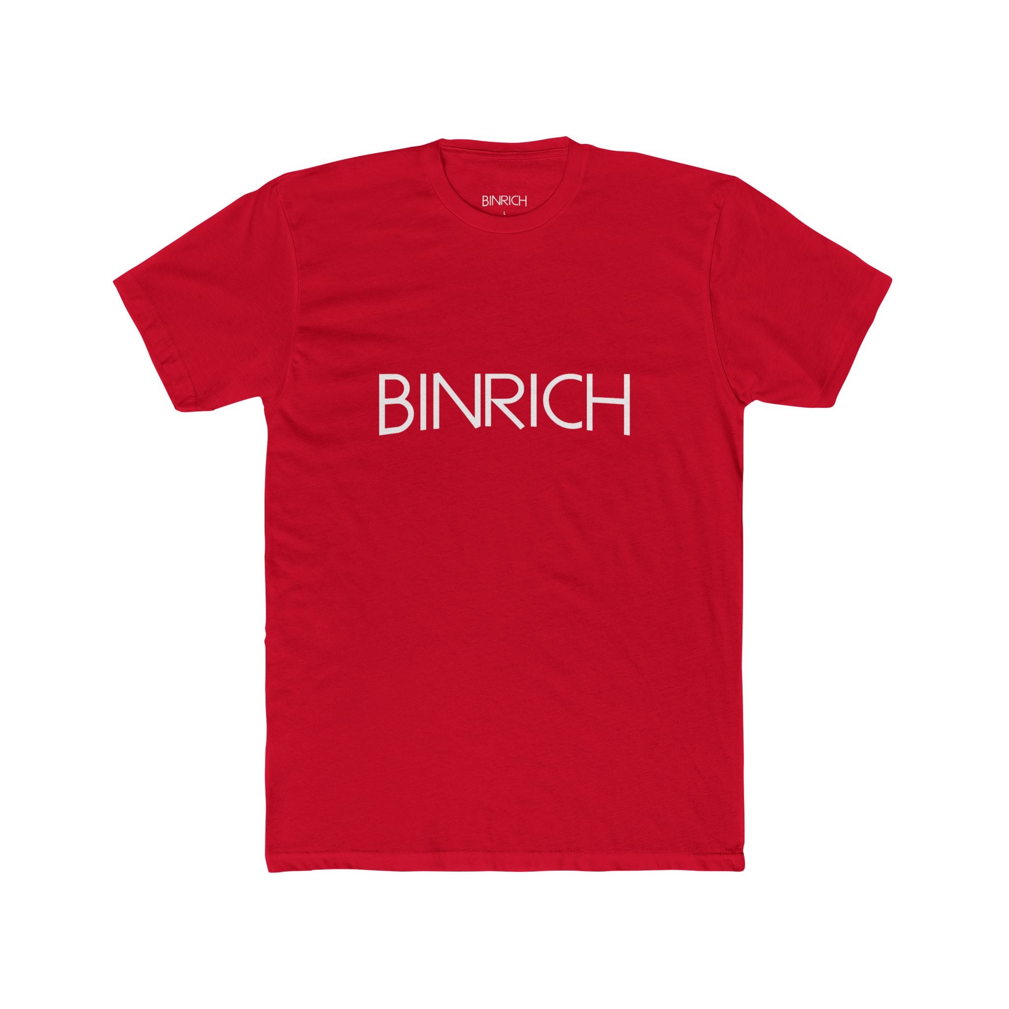 BINRICH Logo Tee — Minimalist Graphic Cotton T‑Shirt