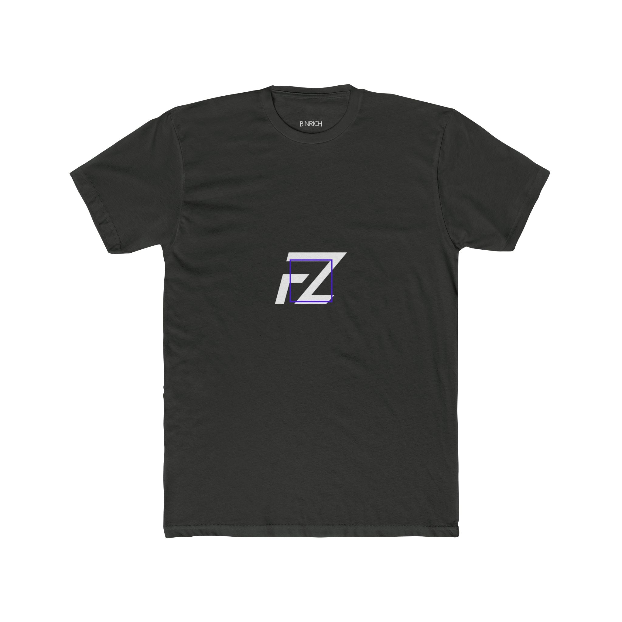 Out the BOX FZ logo Crew Tee – Small Center Chest Graphic Cotton T-Shirt