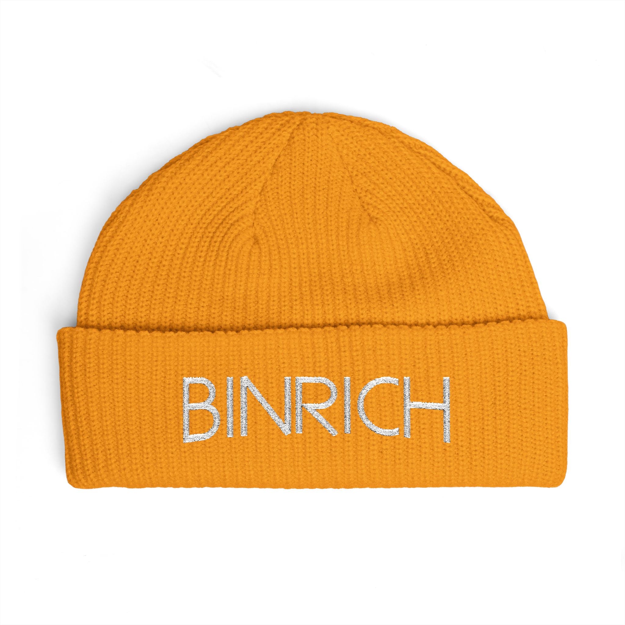 BINRICH Cuff Beanie - Embroidered Knit Winter Hat
