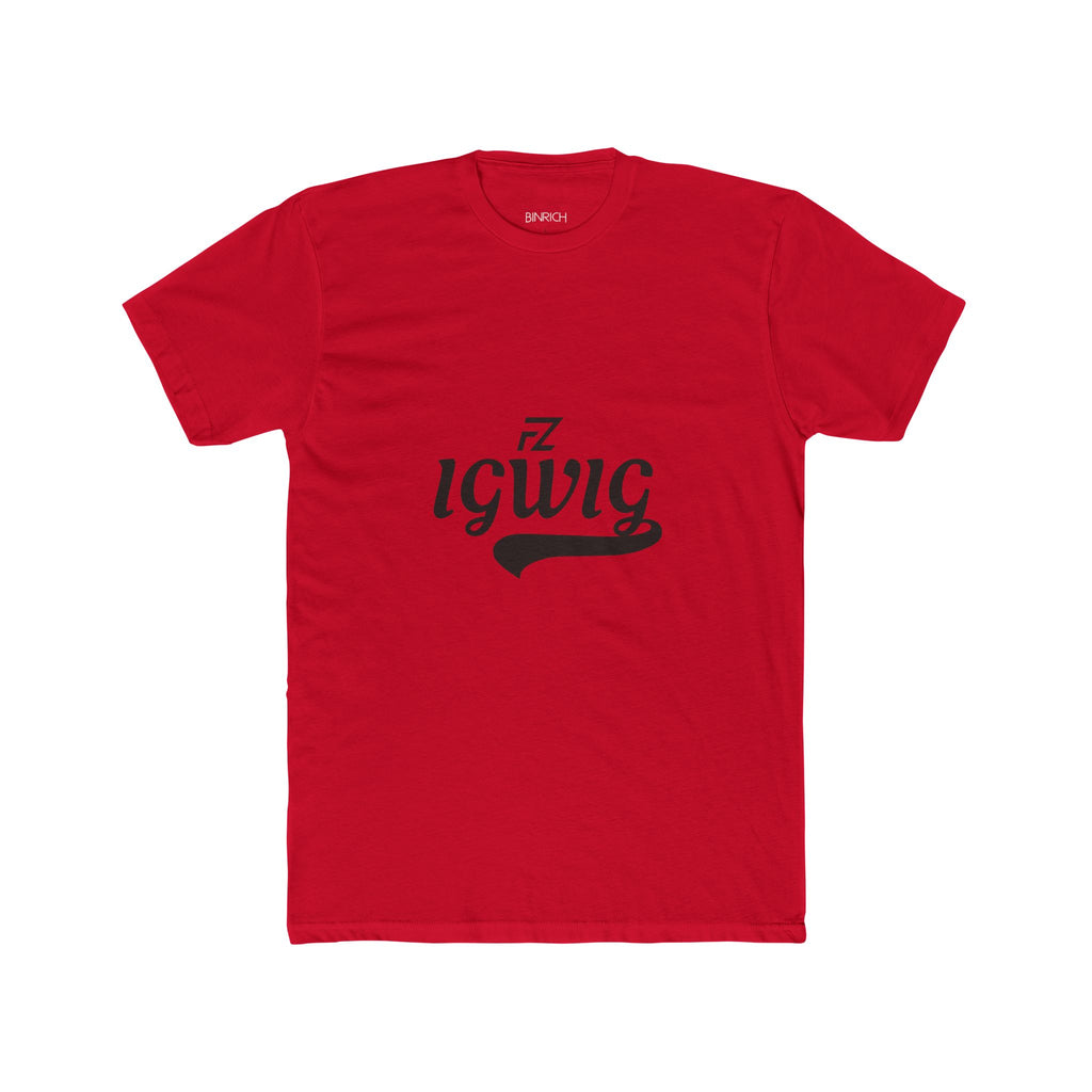 FZ - IGWIG Crew Tee — Retro Script “living” Graphic T‑Shirt