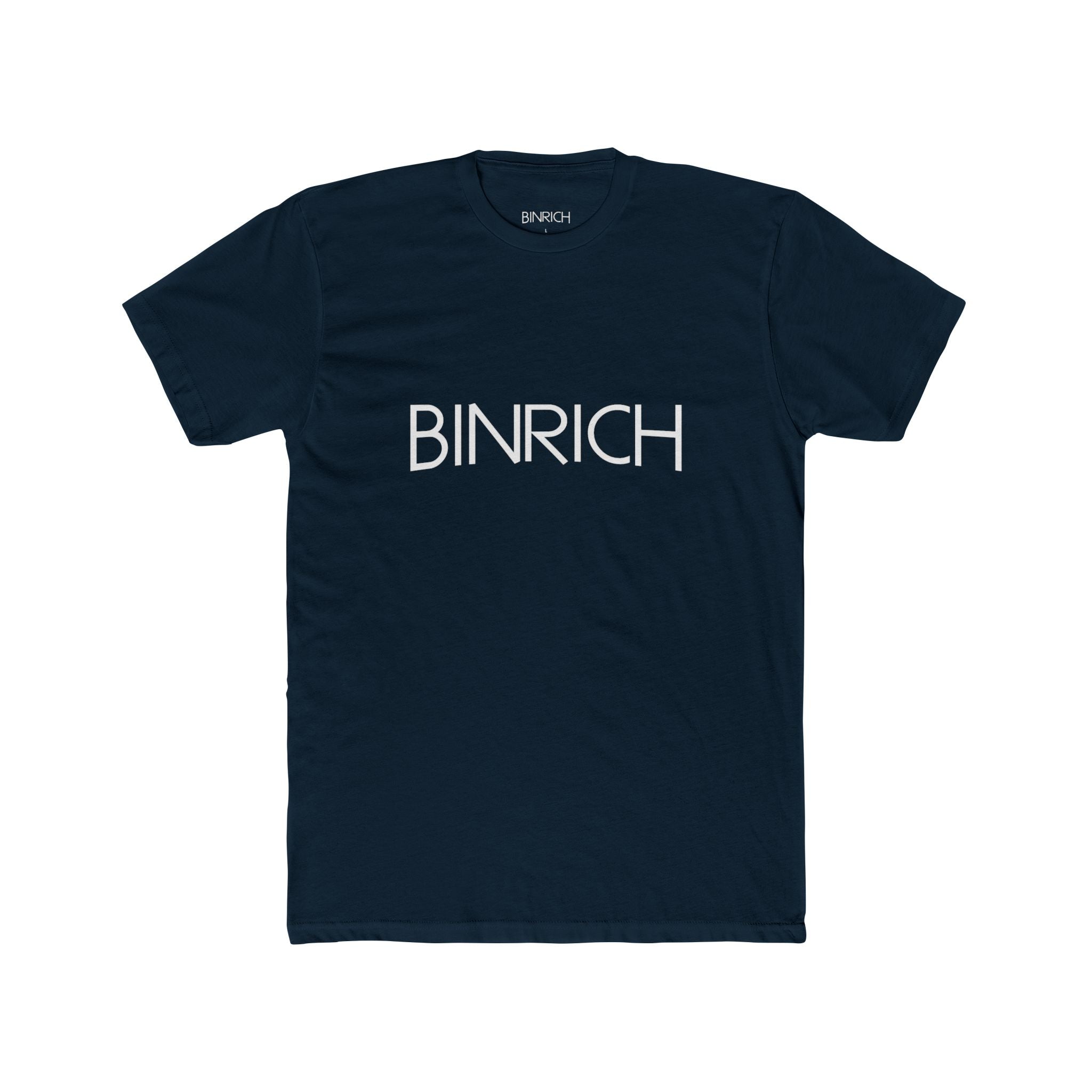 BINRICH Logo Tee — Minimalist Graphic Cotton T‑Shirt