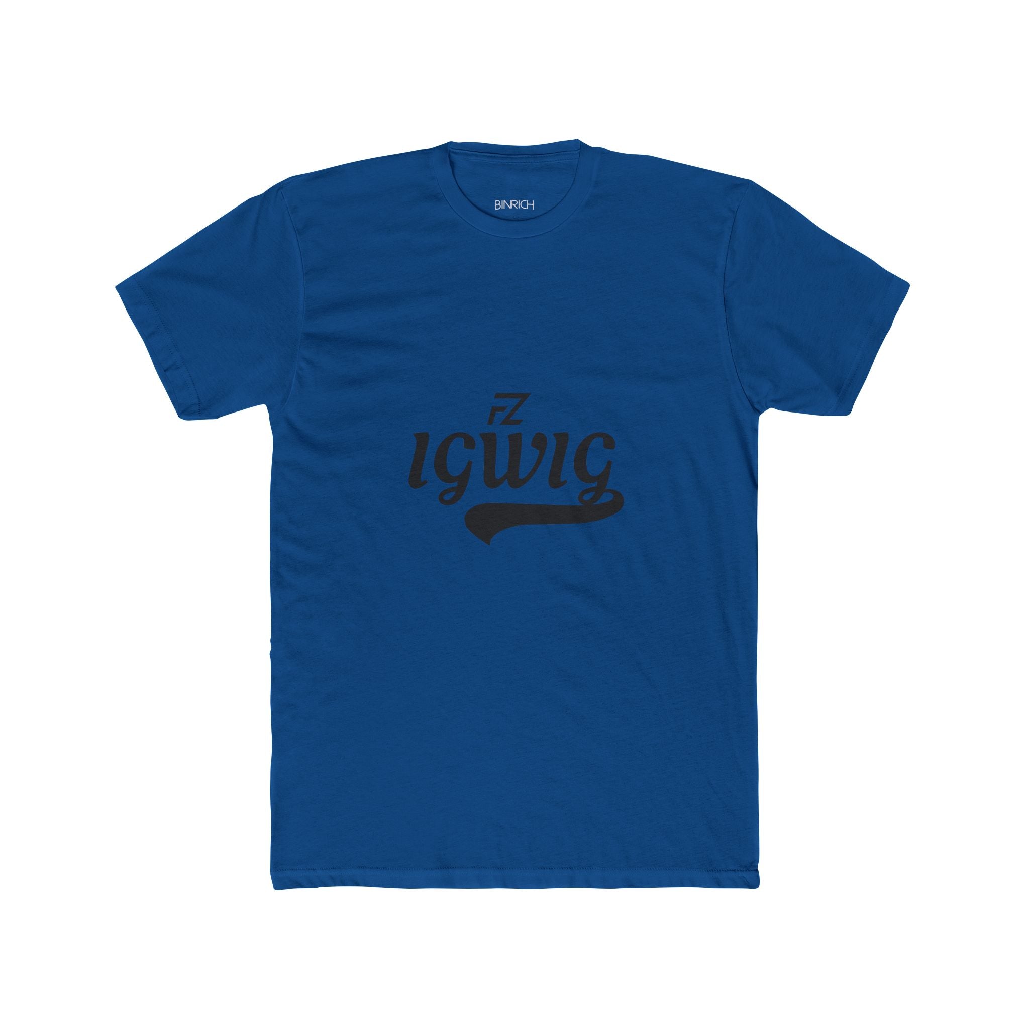 FZ - IGWIG Crew Tee — Retro Script “living” Graphic T‑Shirt