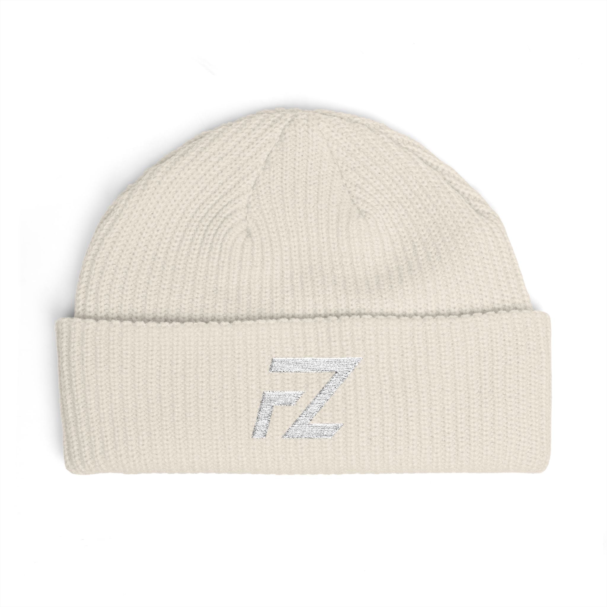 Cuffed Beanie with FZ Logo — Knit Winter Hat for Streetwear & Casual Wear