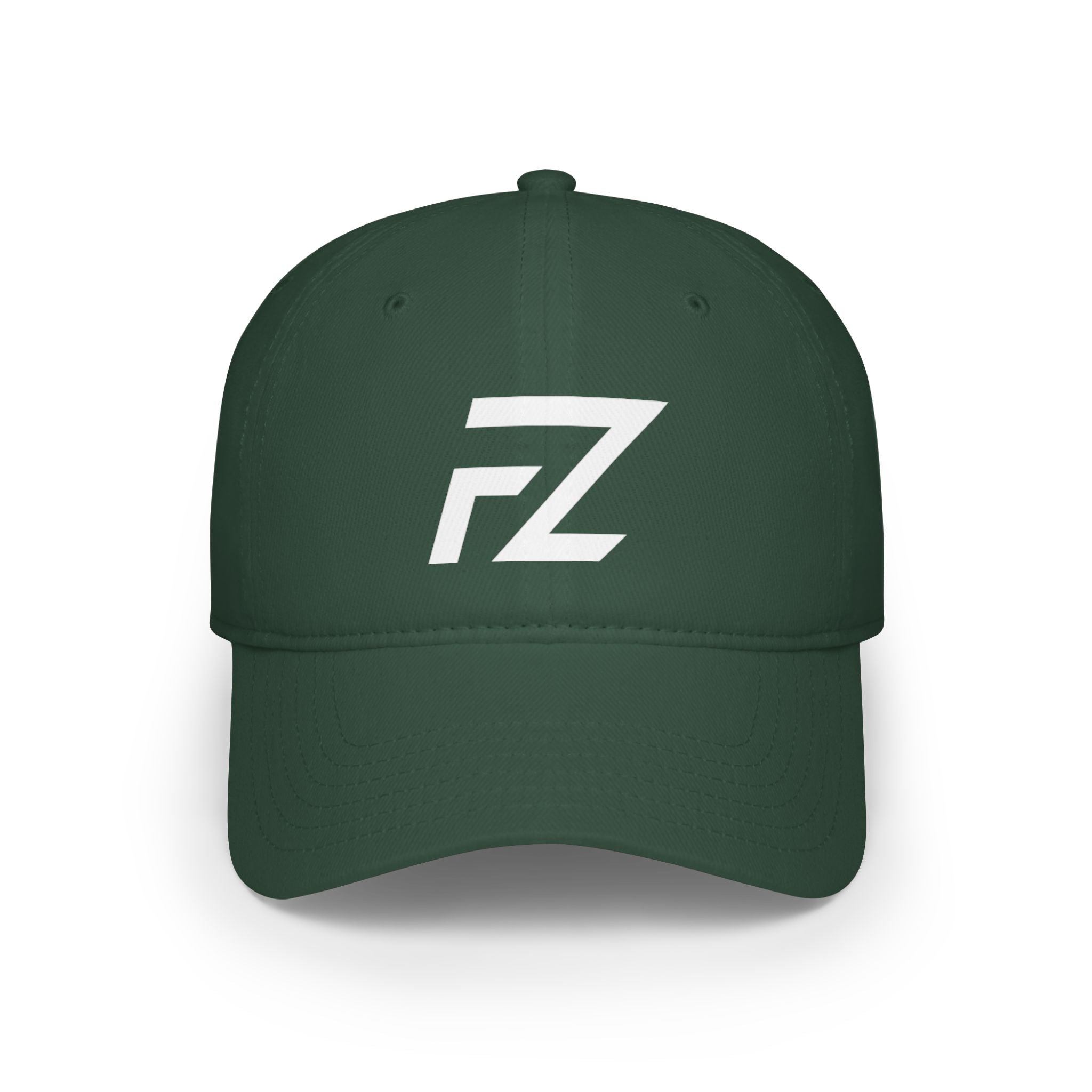 Low Profile Baseball Cap - Minimal 'FZ' Logo Hat | Casual Streetwear Snapback