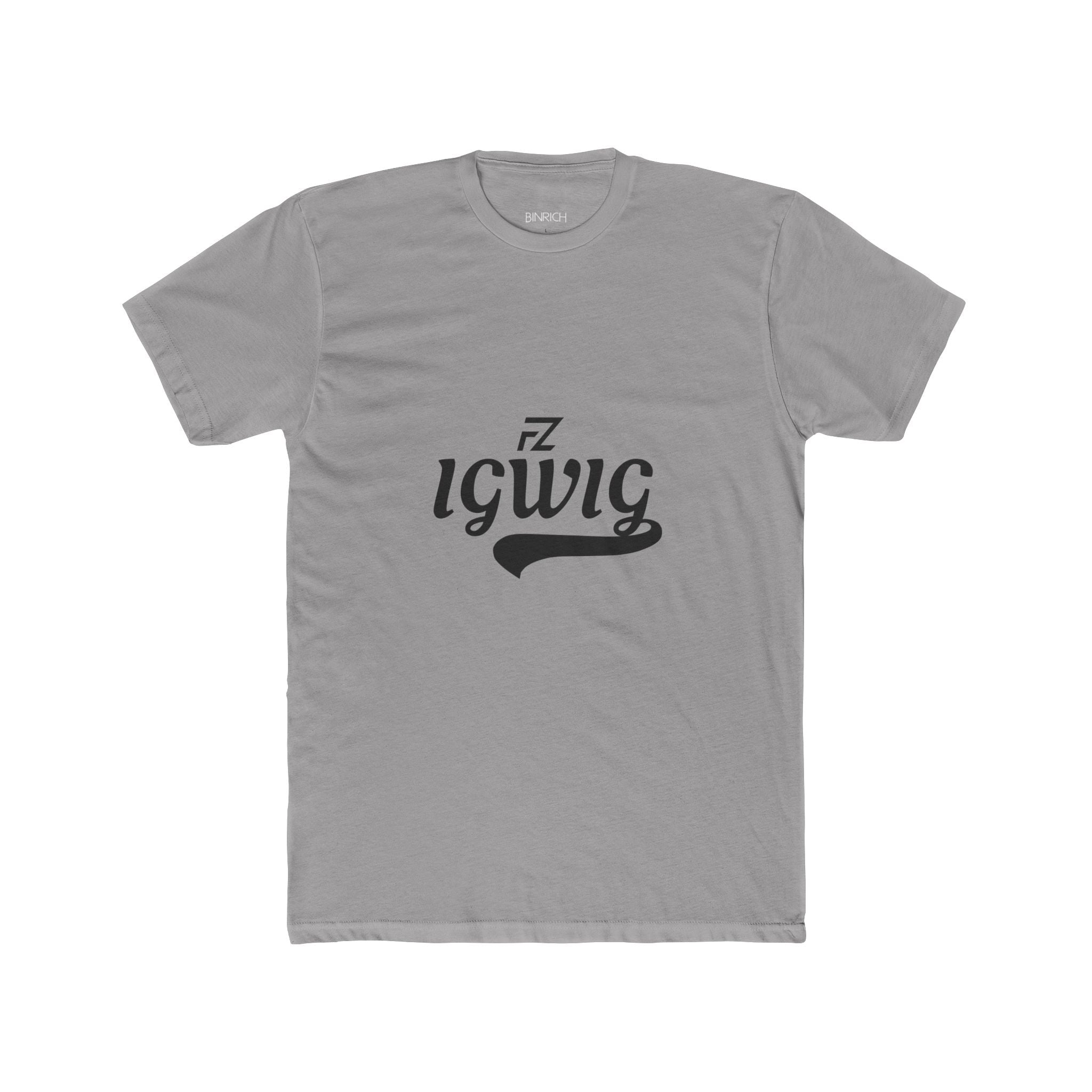 FZ - IGWIG Crew Tee — Retro Script “living” Graphic T‑Shirt