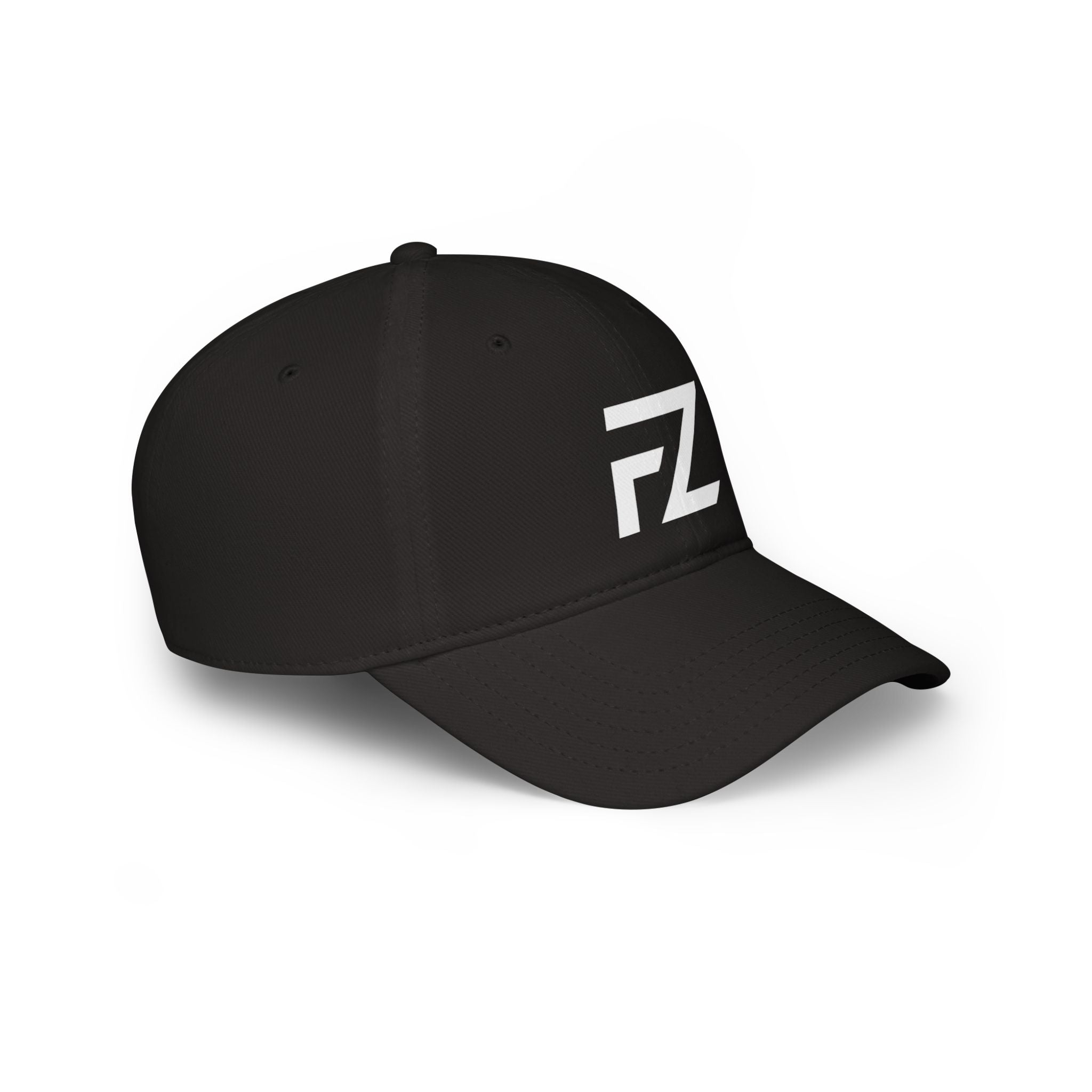 Low Profile Baseball Cap - Minimal 'FZ' Logo Hat | Casual Streetwear Snapback