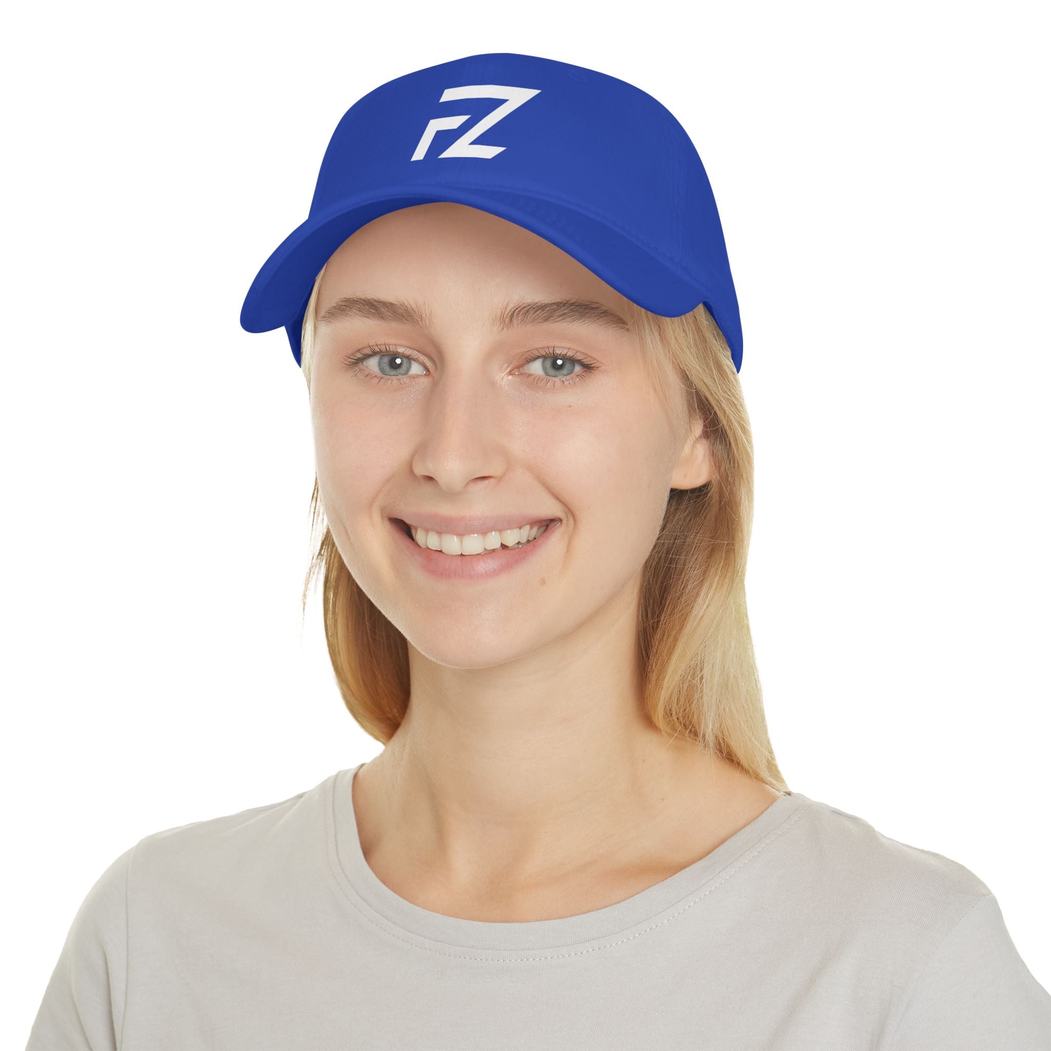 Low Profile Baseball Cap - Minimal 'FZ' Logo Hat | Casual Streetwear Snapback