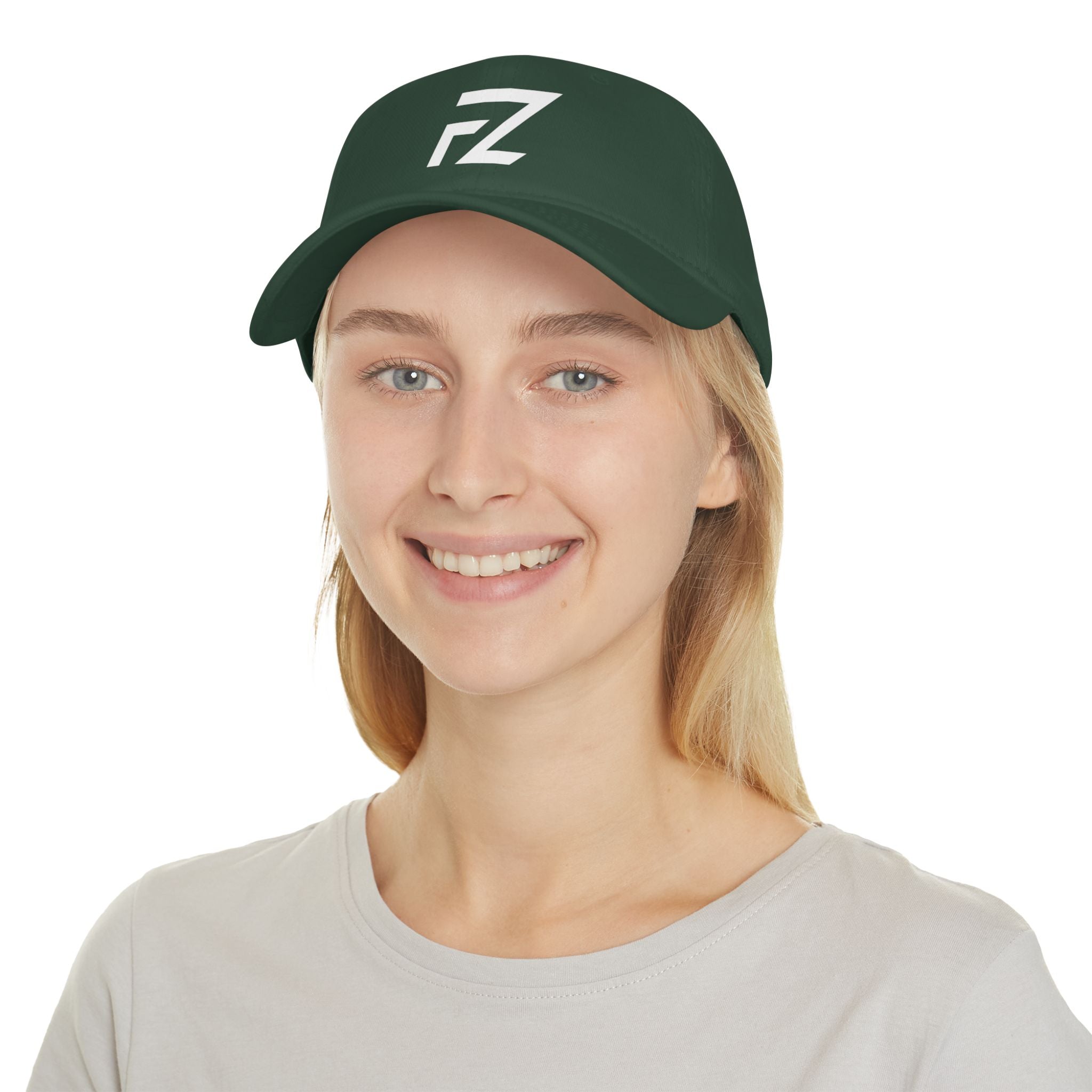 Low Profile Baseball Cap - Minimal 'FZ' Logo Hat | Casual Streetwear Snapback