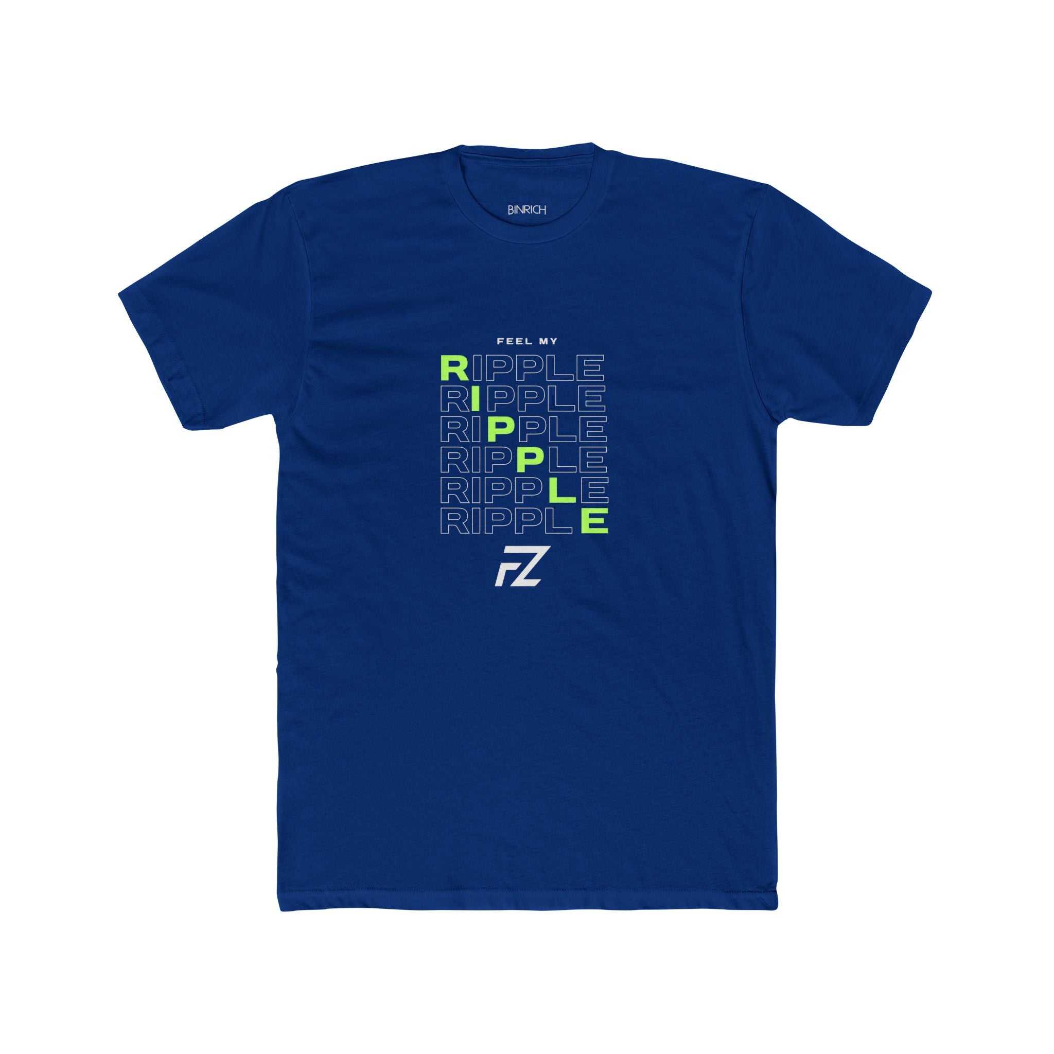 Ripple Outward Repeat Graphic T-Shirt