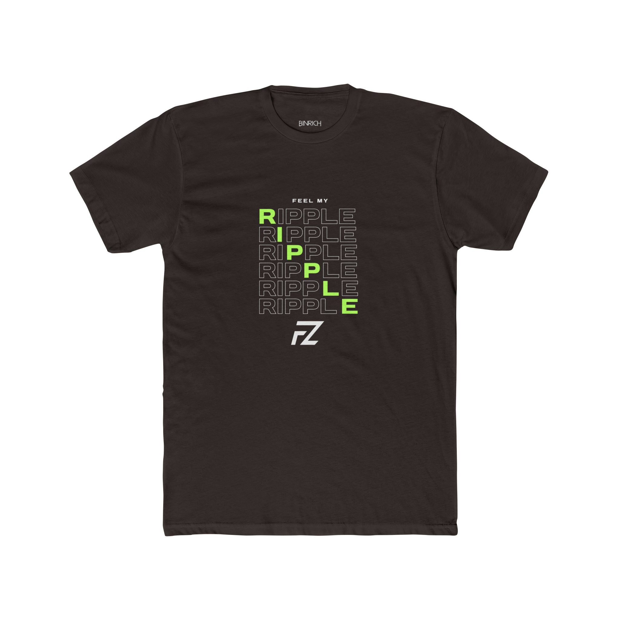Ripple Outward Repeat Graphic T-Shirt