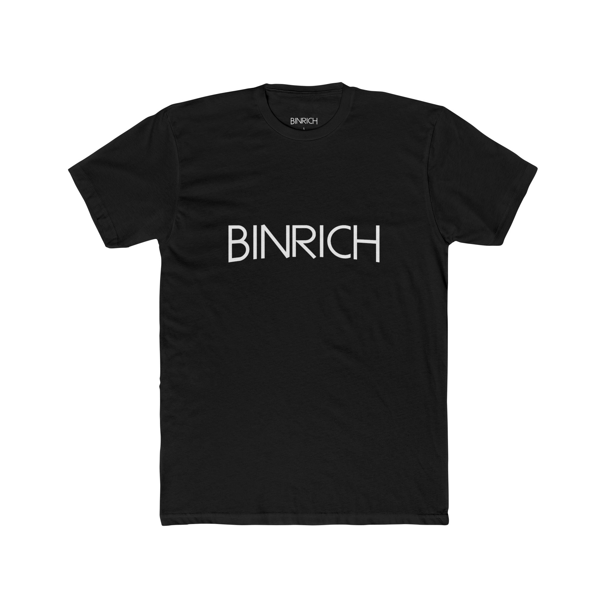 BINRICH Logo Tee — Minimalist Graphic Cotton T‑Shirt