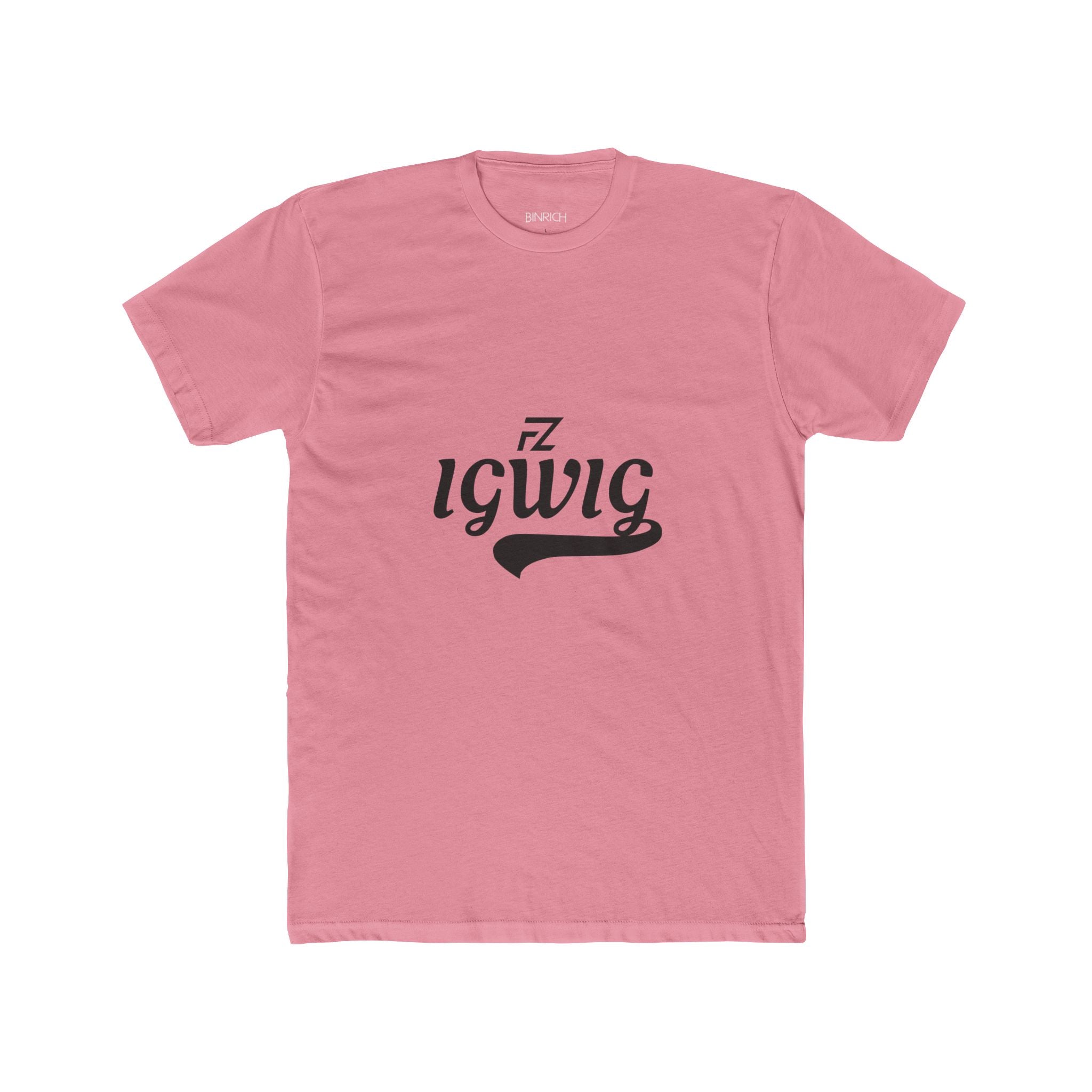 FZ - IGWIG Crew Tee — Retro Script “living” Graphic T‑Shirt