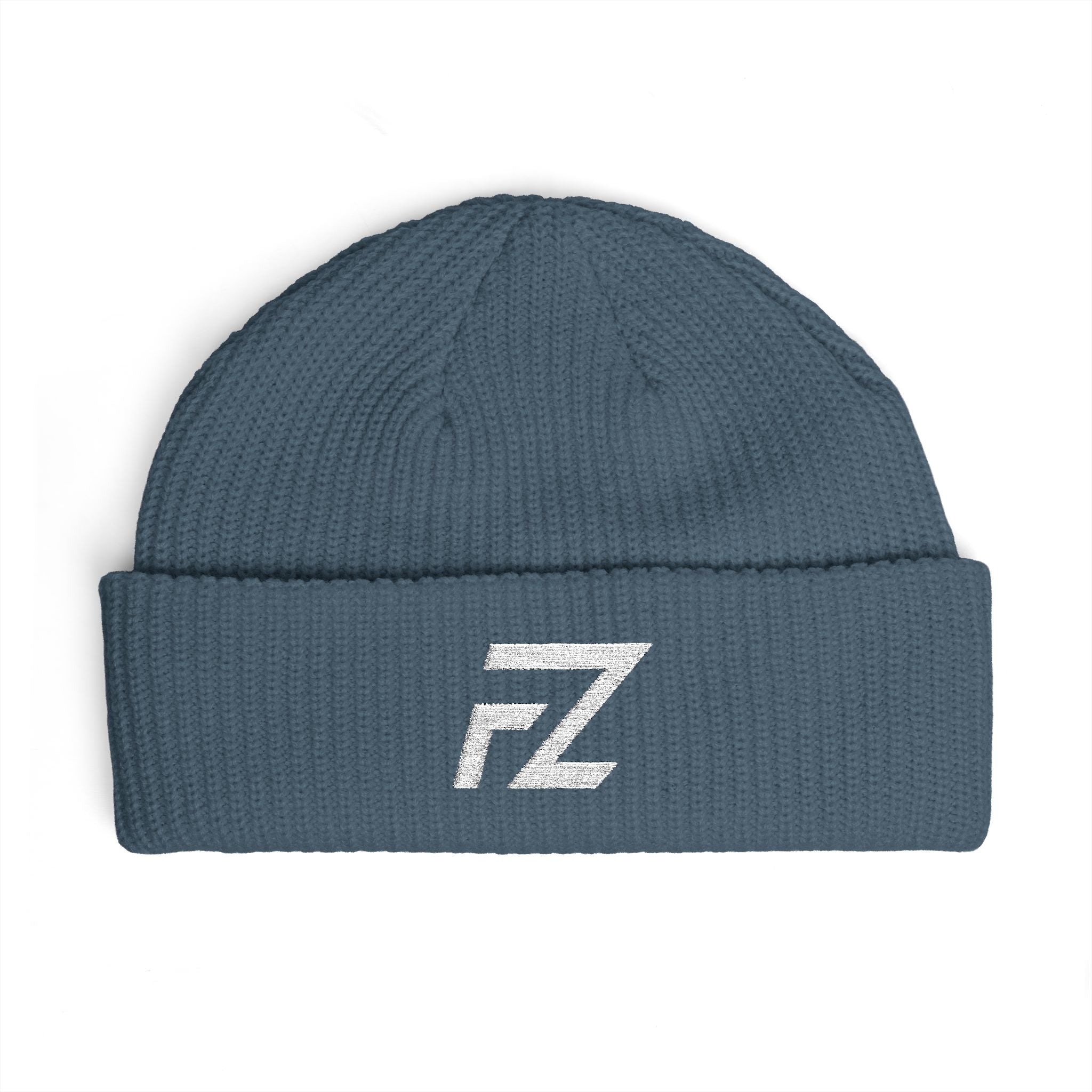 Cuffed Beanie with FZ Logo — Knit Winter Hat for Streetwear & Casual Wear