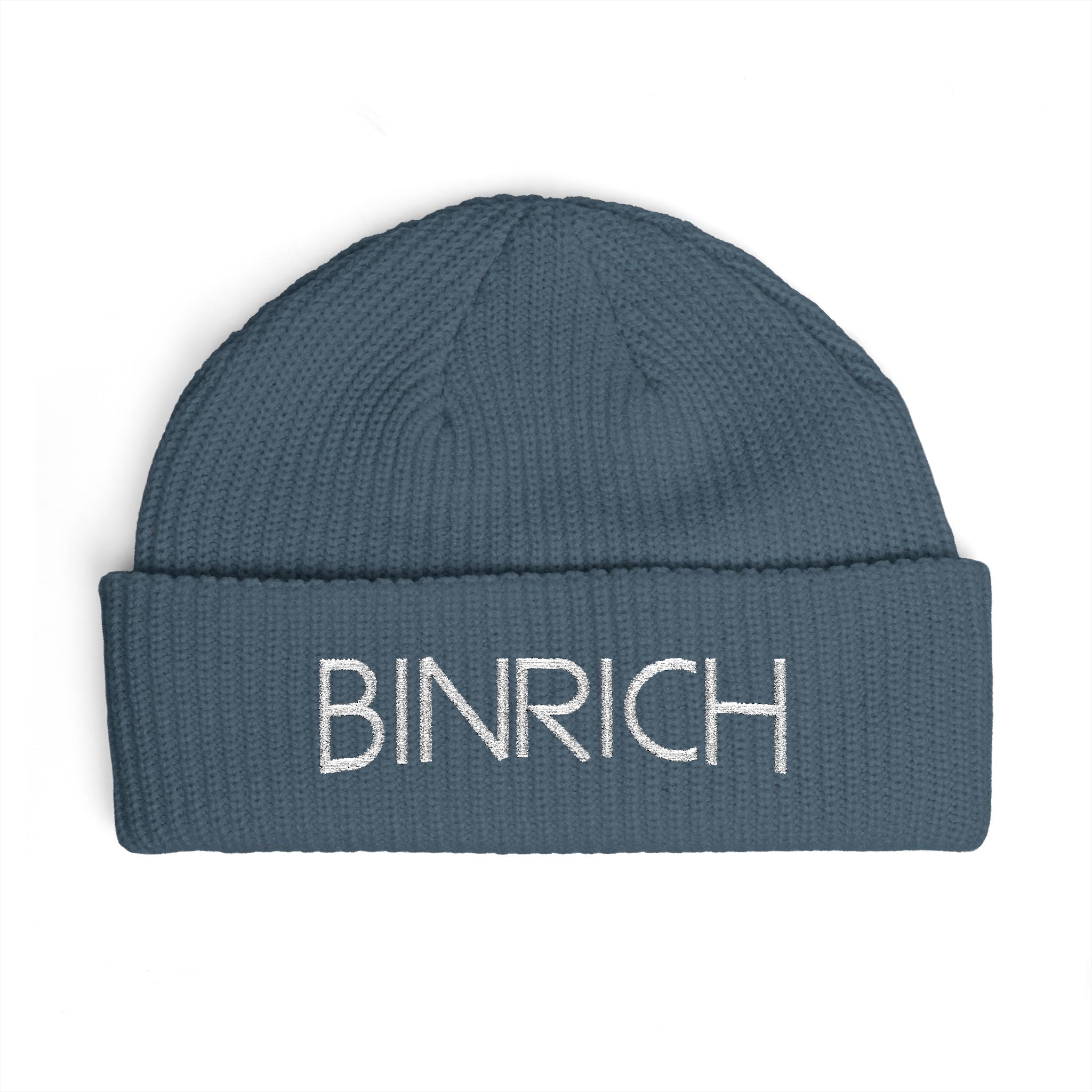 BINRICH Cuff Beanie - Embroidered Knit Winter Hat