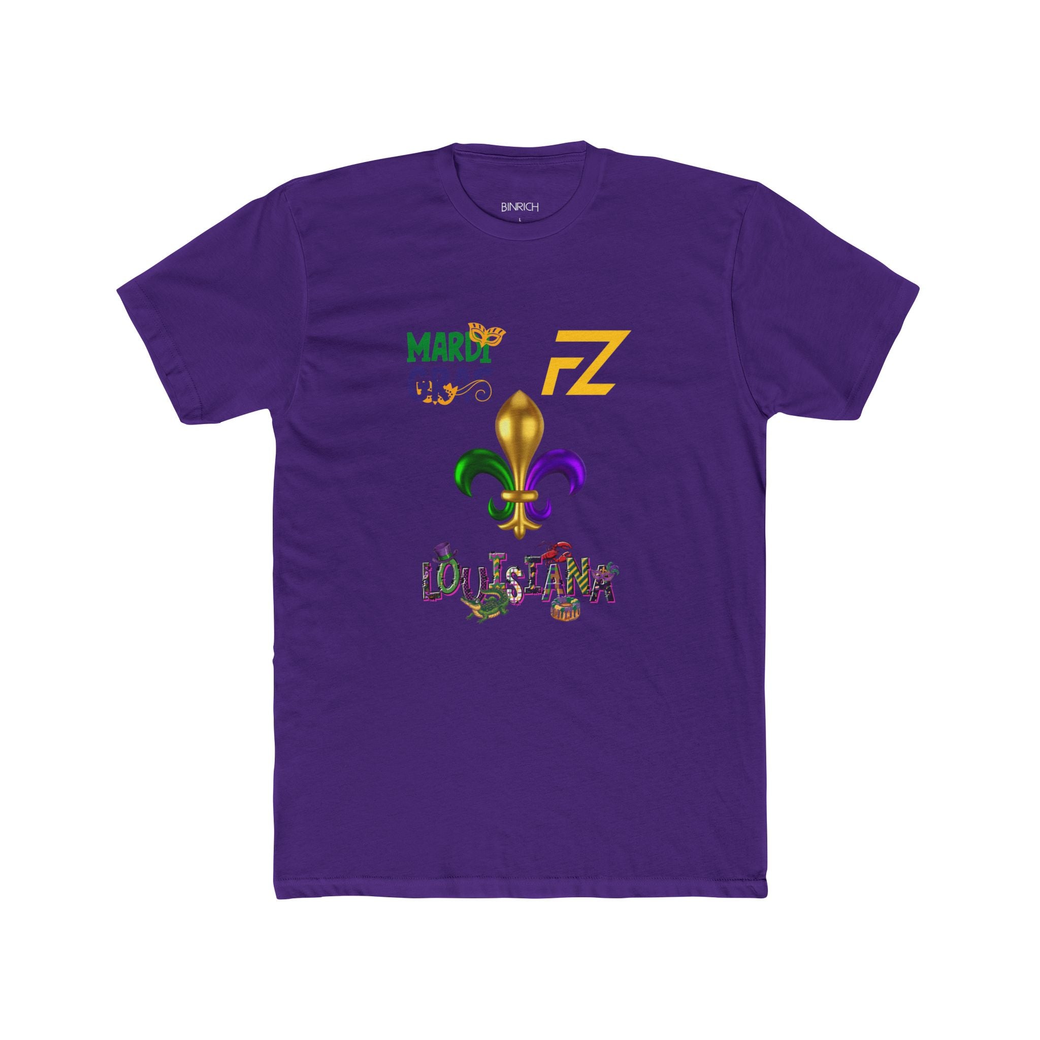 Louisiana MARDI GRAS FZ T‑Shirt