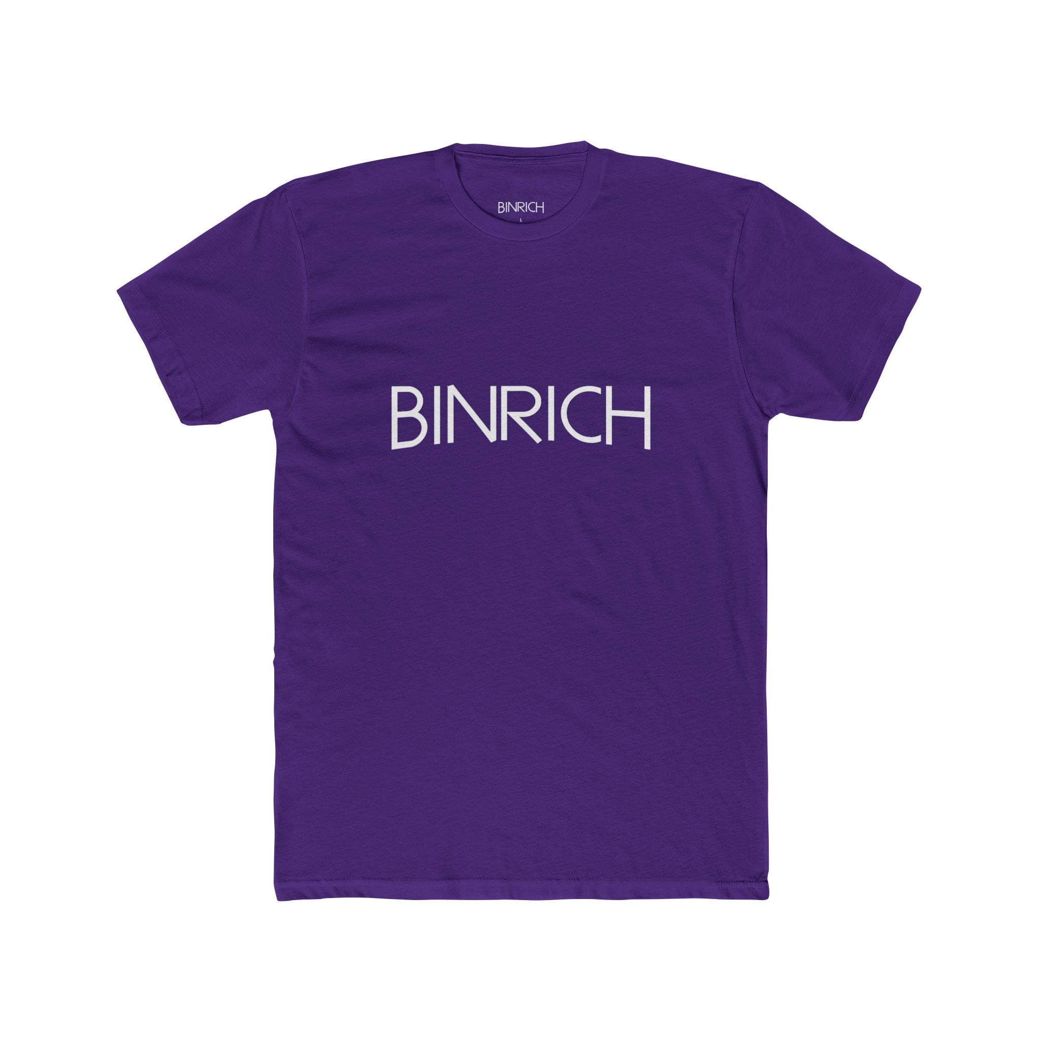 BINRICH Logo Tee — Minimalist Graphic Cotton T‑Shirt
