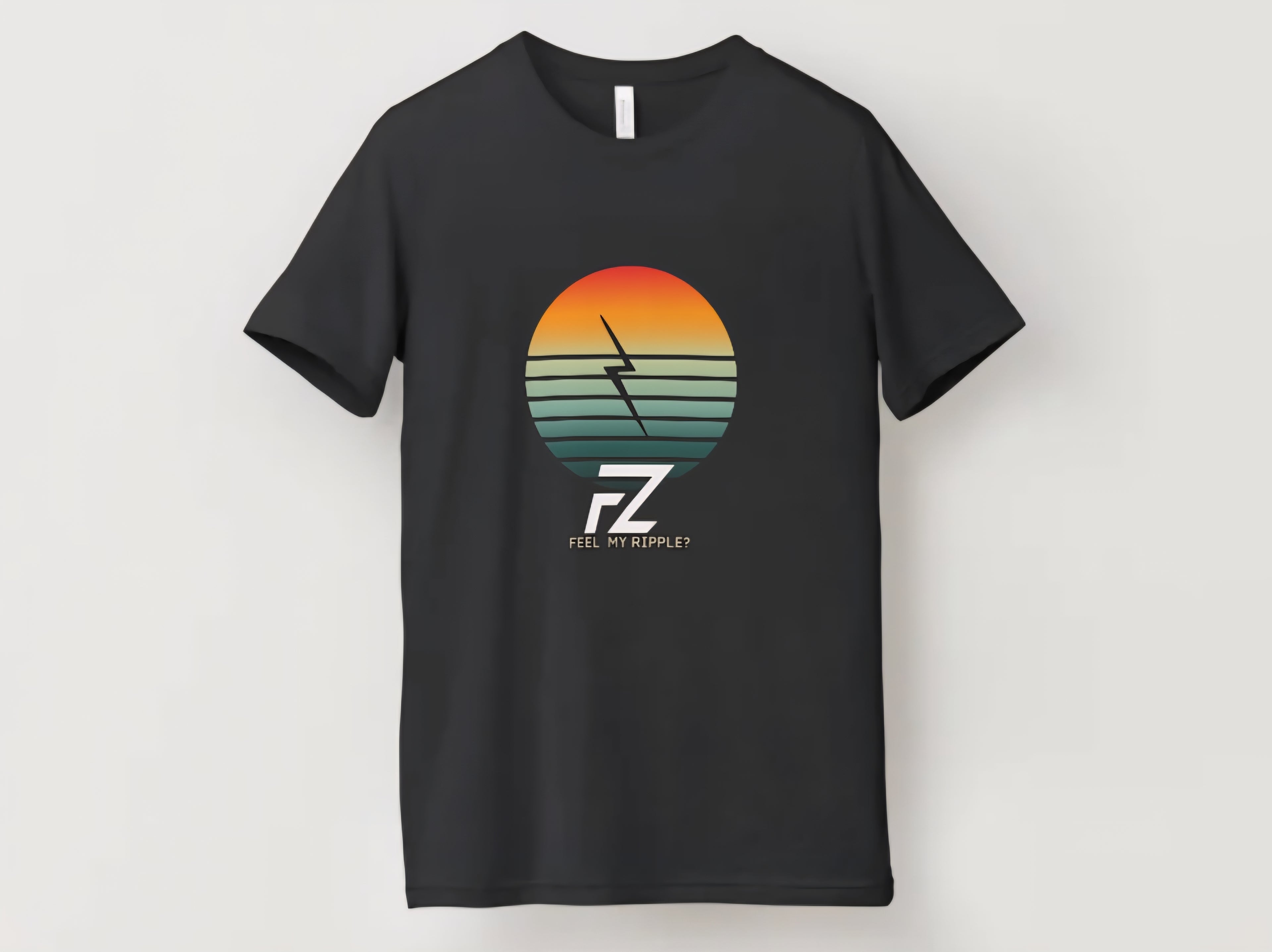 Sunset Ripple by FZ T-shirt