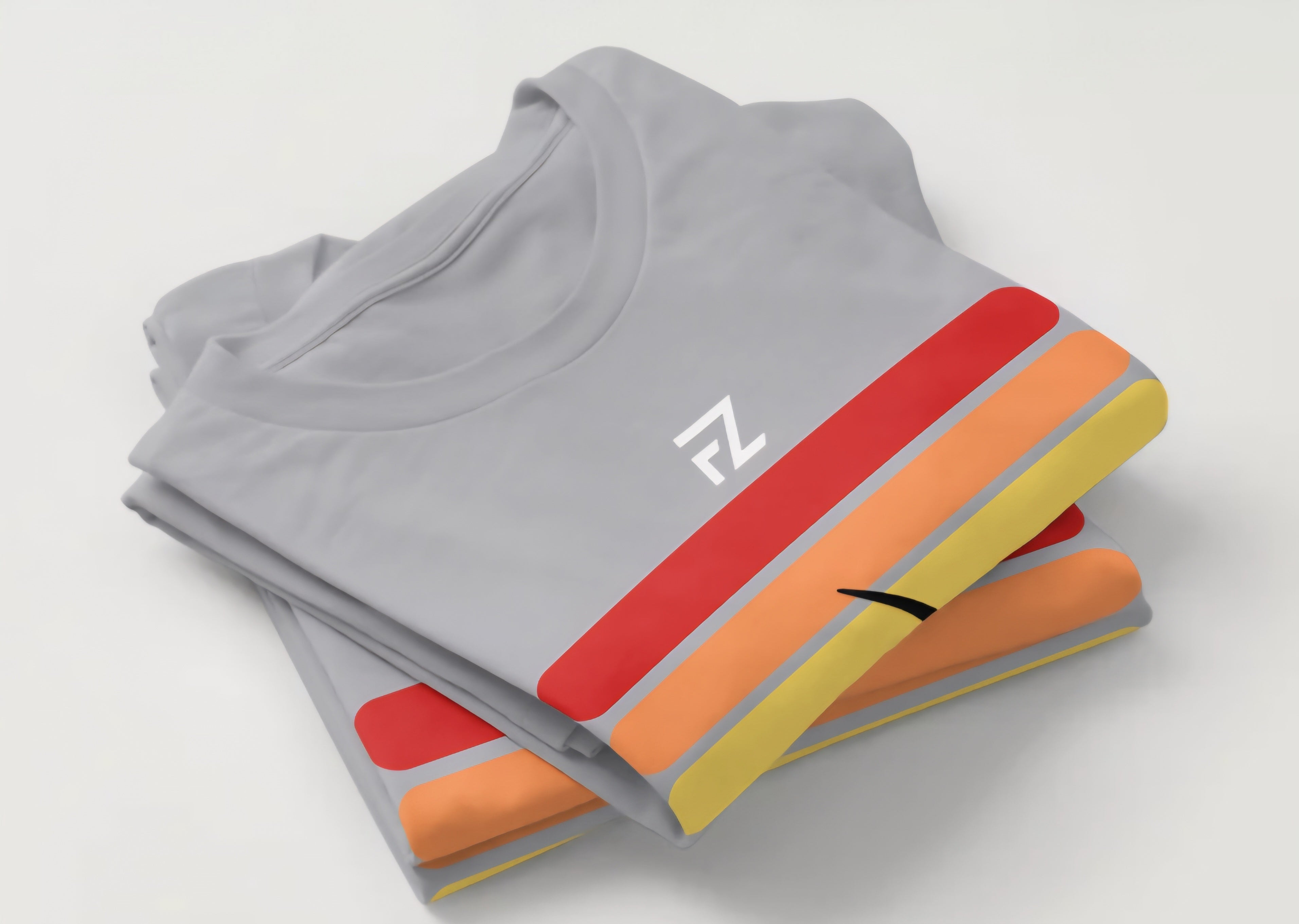 The Junction Point where all Rhythms Meet logo - rainbow T-shirt