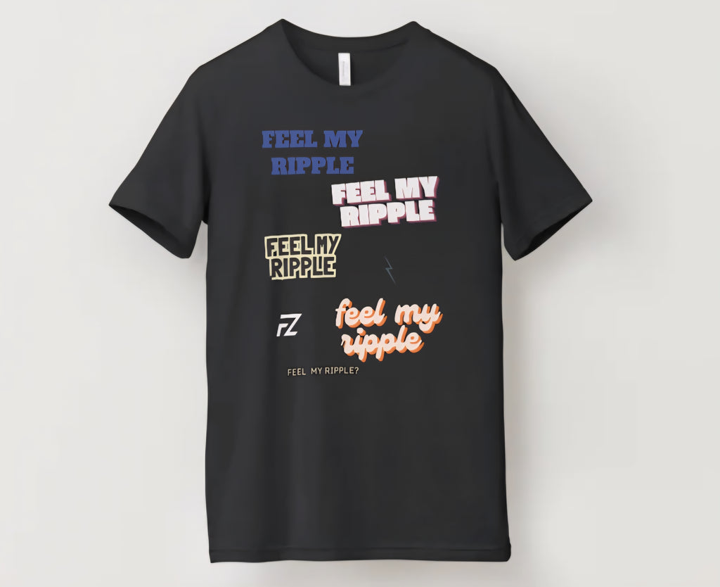 FEEL MY RIPPLE ×2 T-shirt