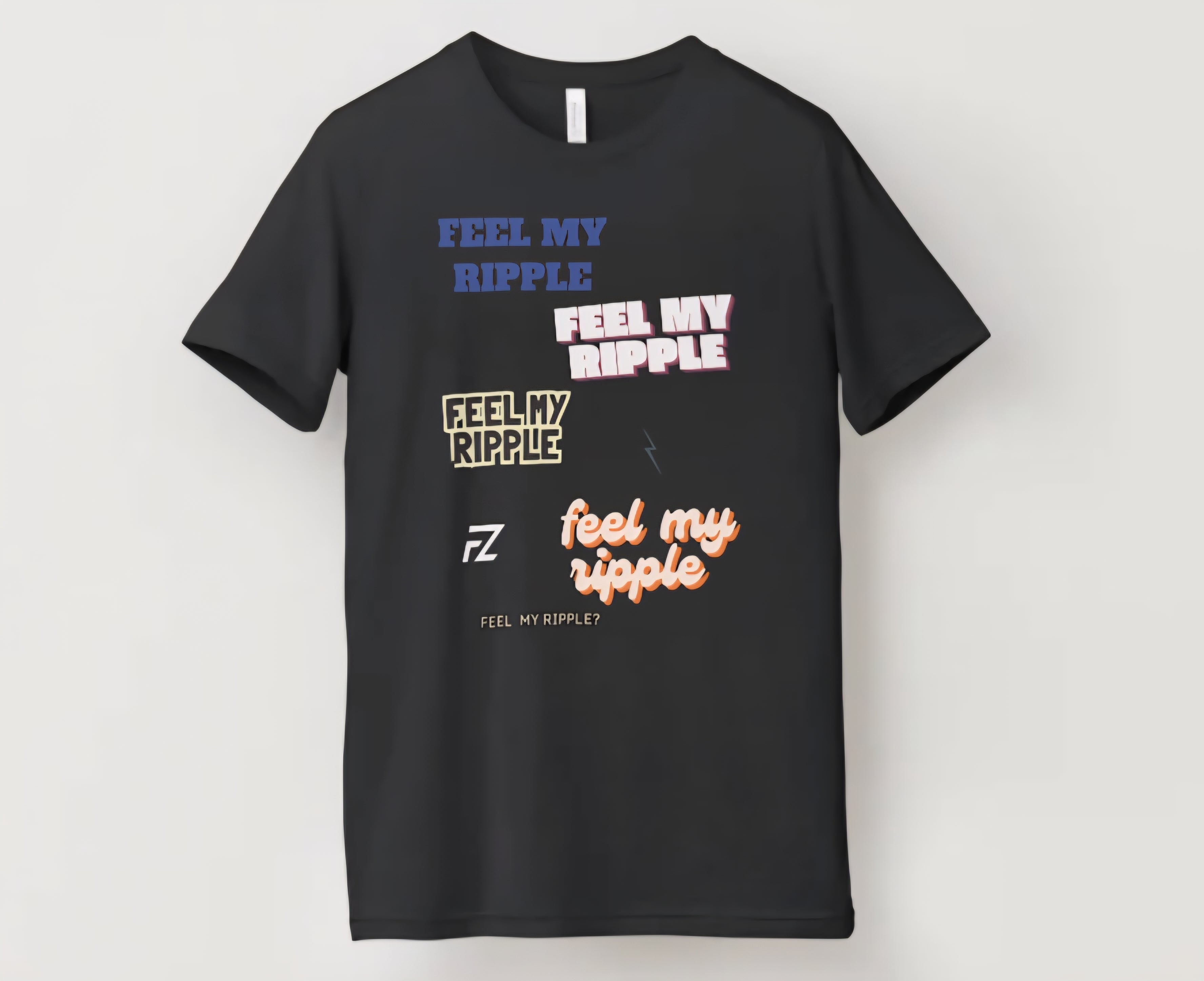 FEEL MY RIPPLE ×2 T-shirt