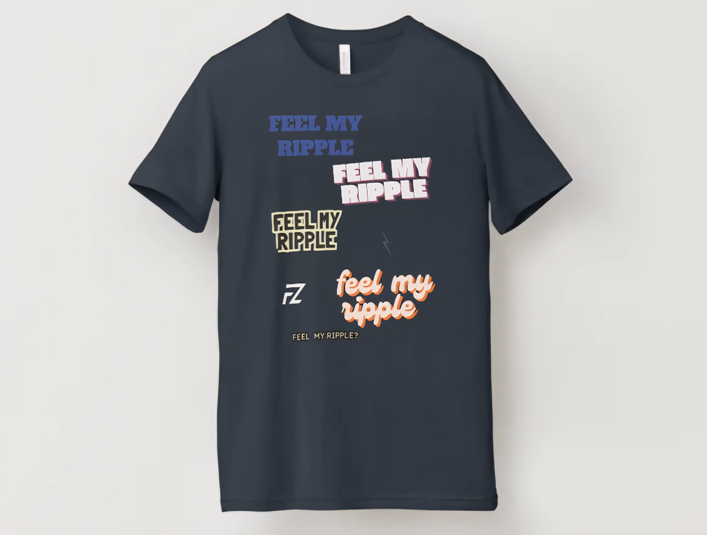 FEEL MY RIPPLE ×2 T-shirt