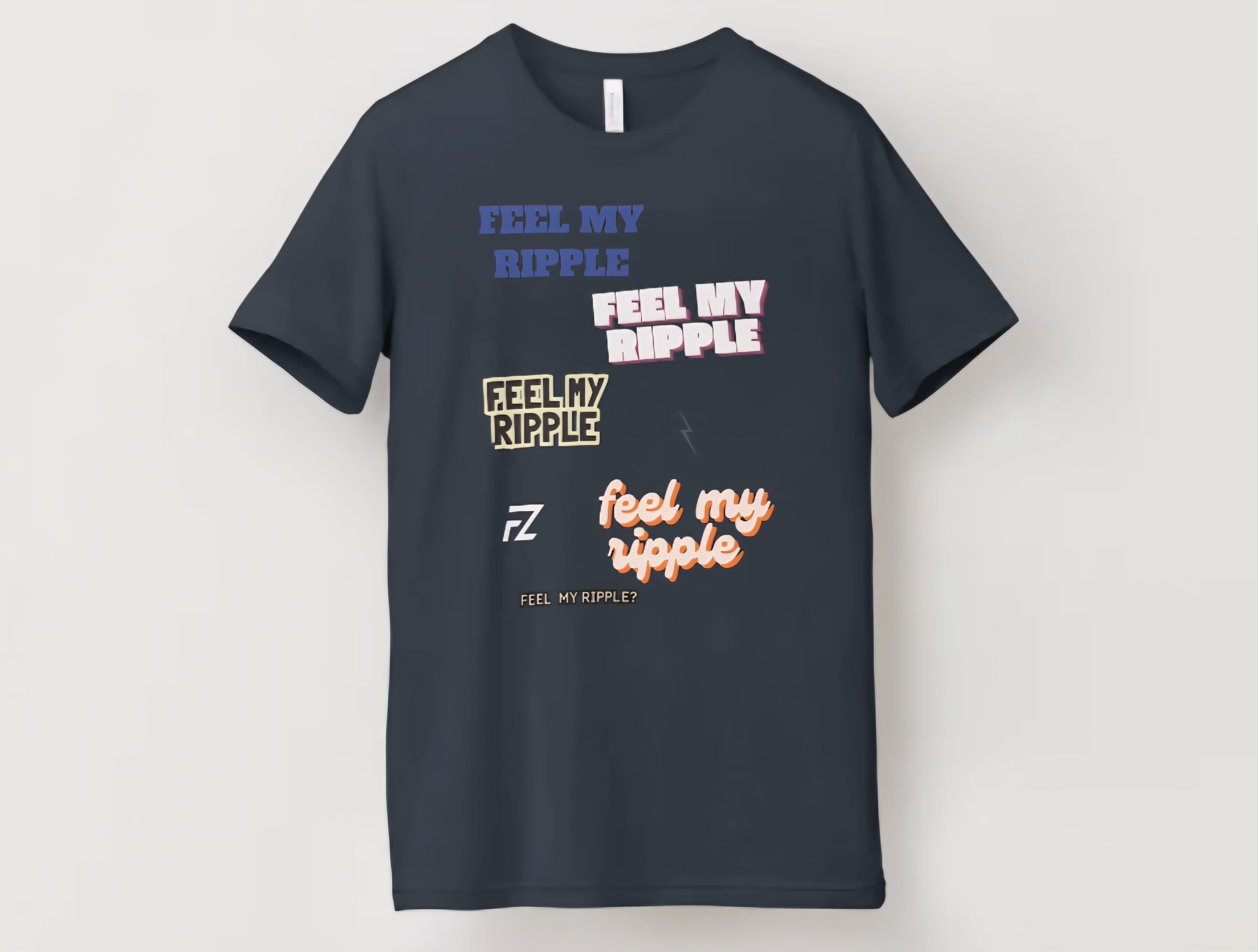 FEEL MY RIPPLE ×2 T-shirt