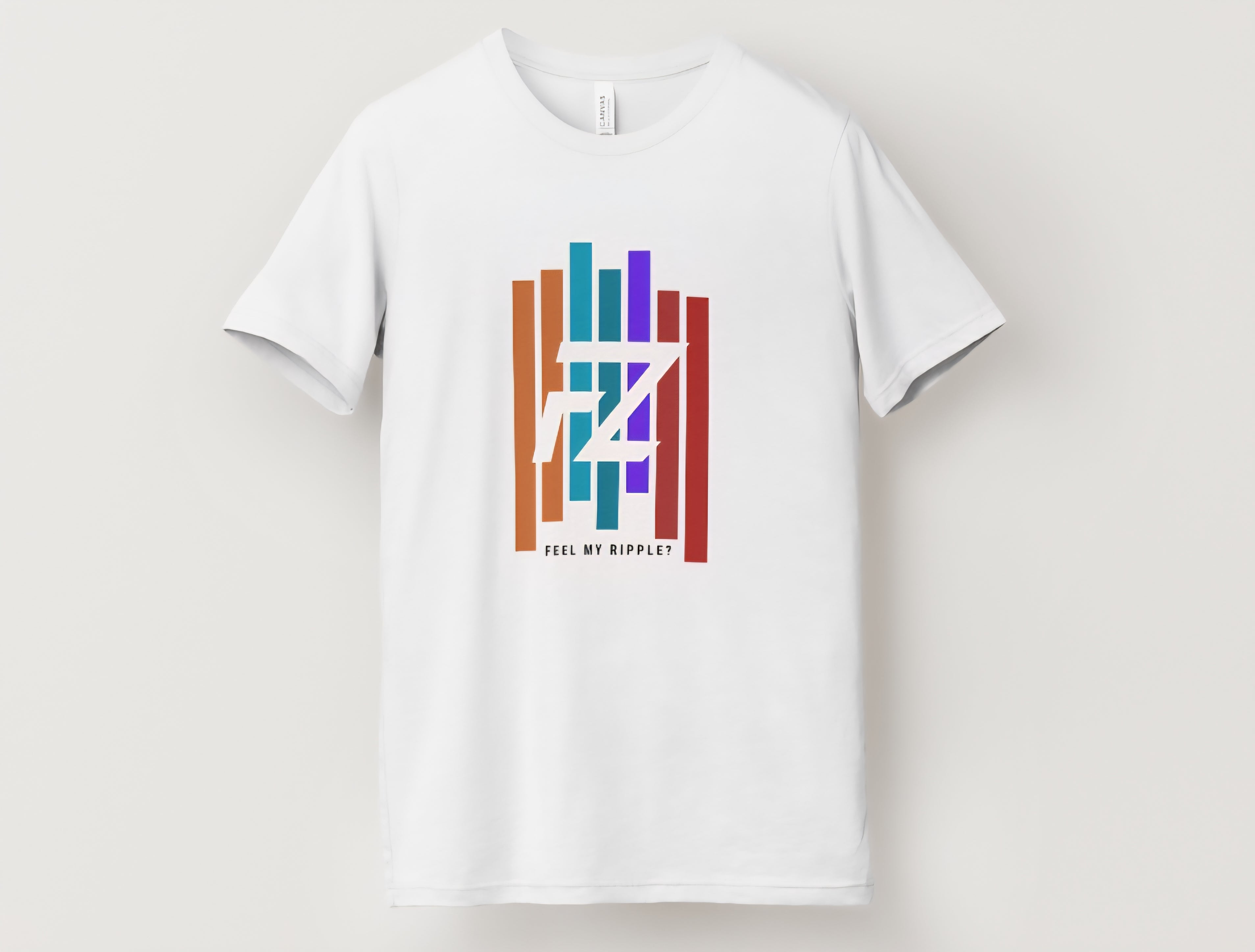 Bars FEEL MY RIPPLE? T-shirt