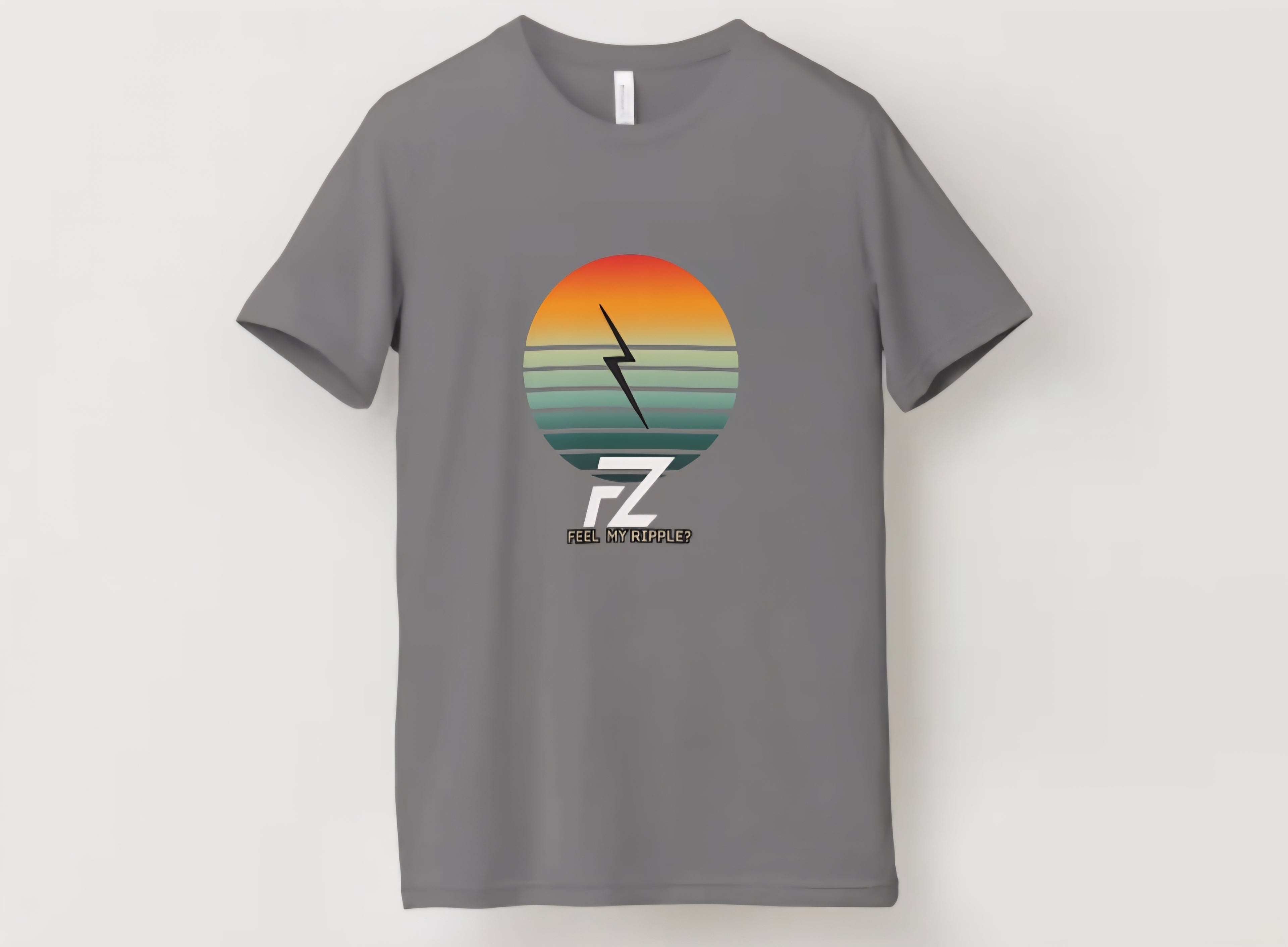 Sunset Ripple by FZ T-shirt